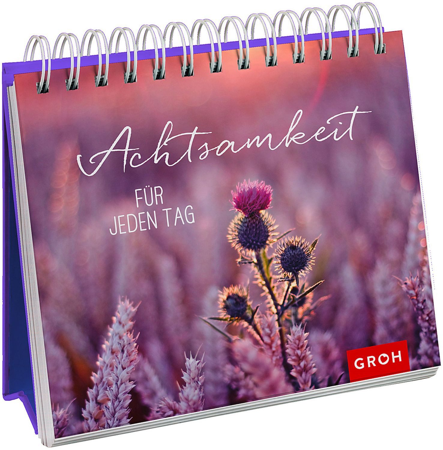 Achtsamkeit für jeden Tag Dekorativer Spiralaufsteller mit inspirieren / diverse