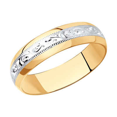 Ring Rotgold pl mit vielen Steinen besetzt Gold Verlobung Blatt Geschenk!