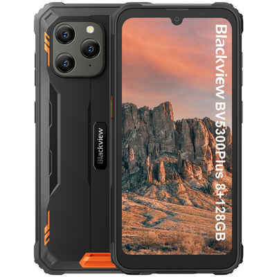 blackview BV5300Plus(8+128) Smartphone (6.1 Zoll, 128 GB Speicherplatz, 13 MP Kamera, Dual 4G SIM/Face ID/GPS/IP69K/Handschuh-Modus)