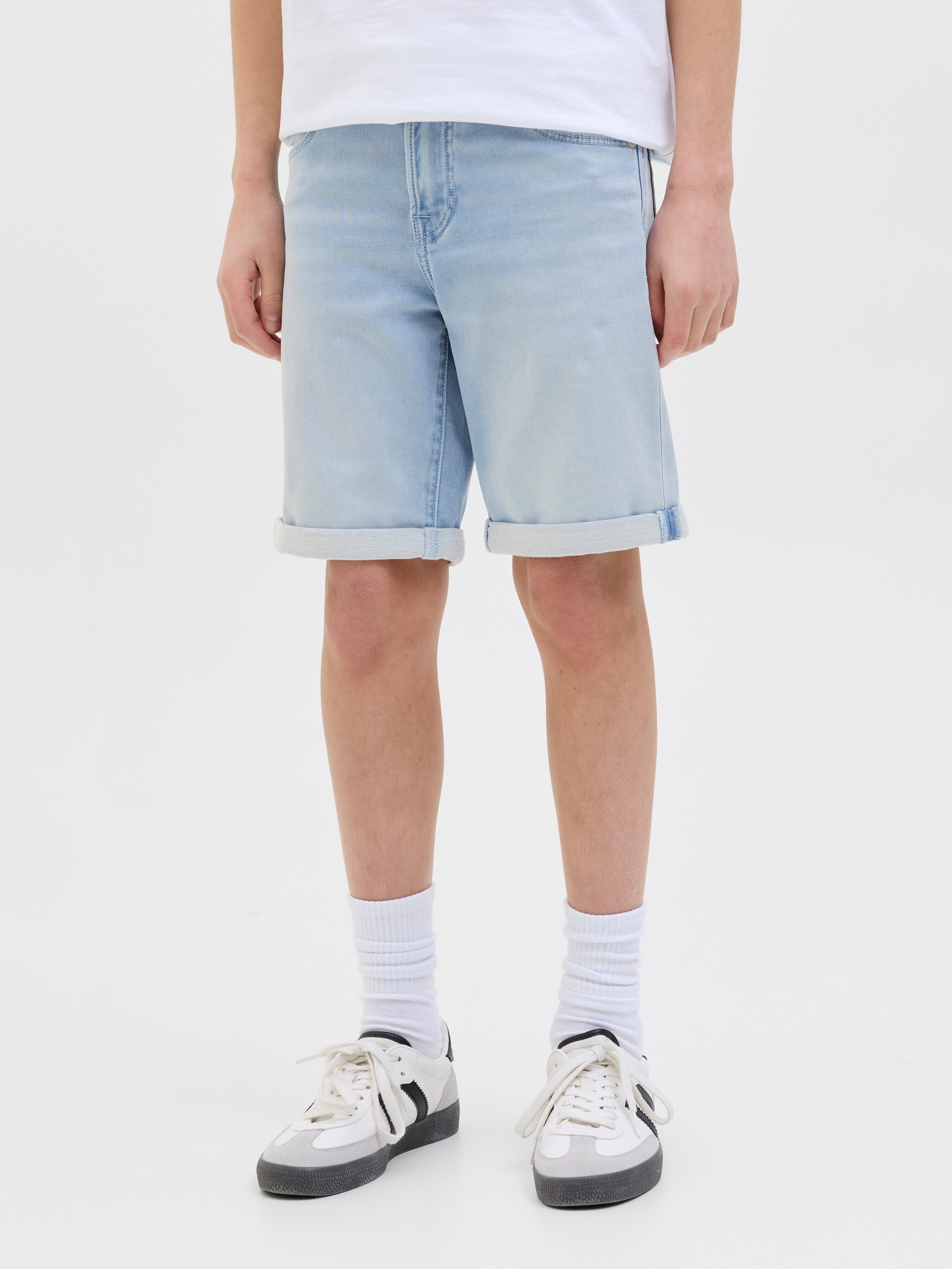 Jack & Jones Junior Shorts JJIRICK bequem mit Stretch für optimale Bewegungsfreiheit unifarben, modisch, regular fit, Web