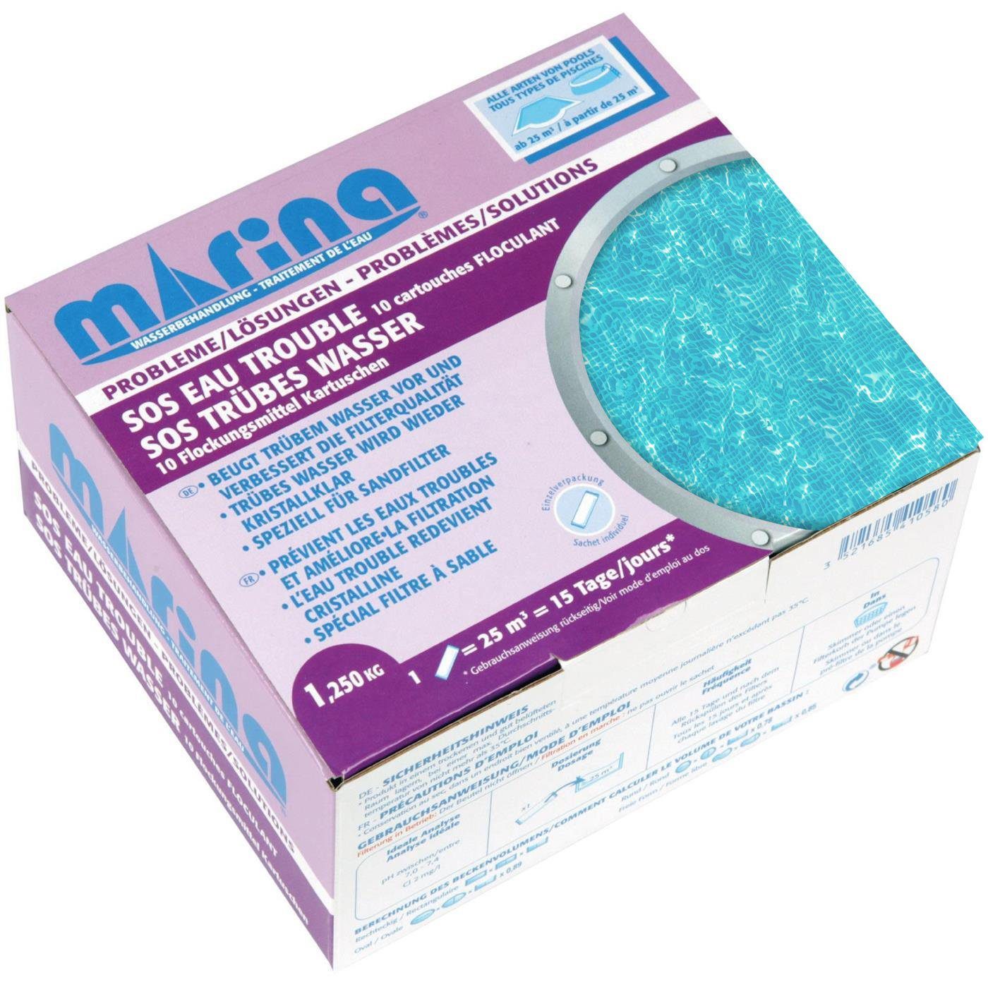 Marina Poolpflege SOS Trübes Wasser 10x125g, günstig online kaufen
