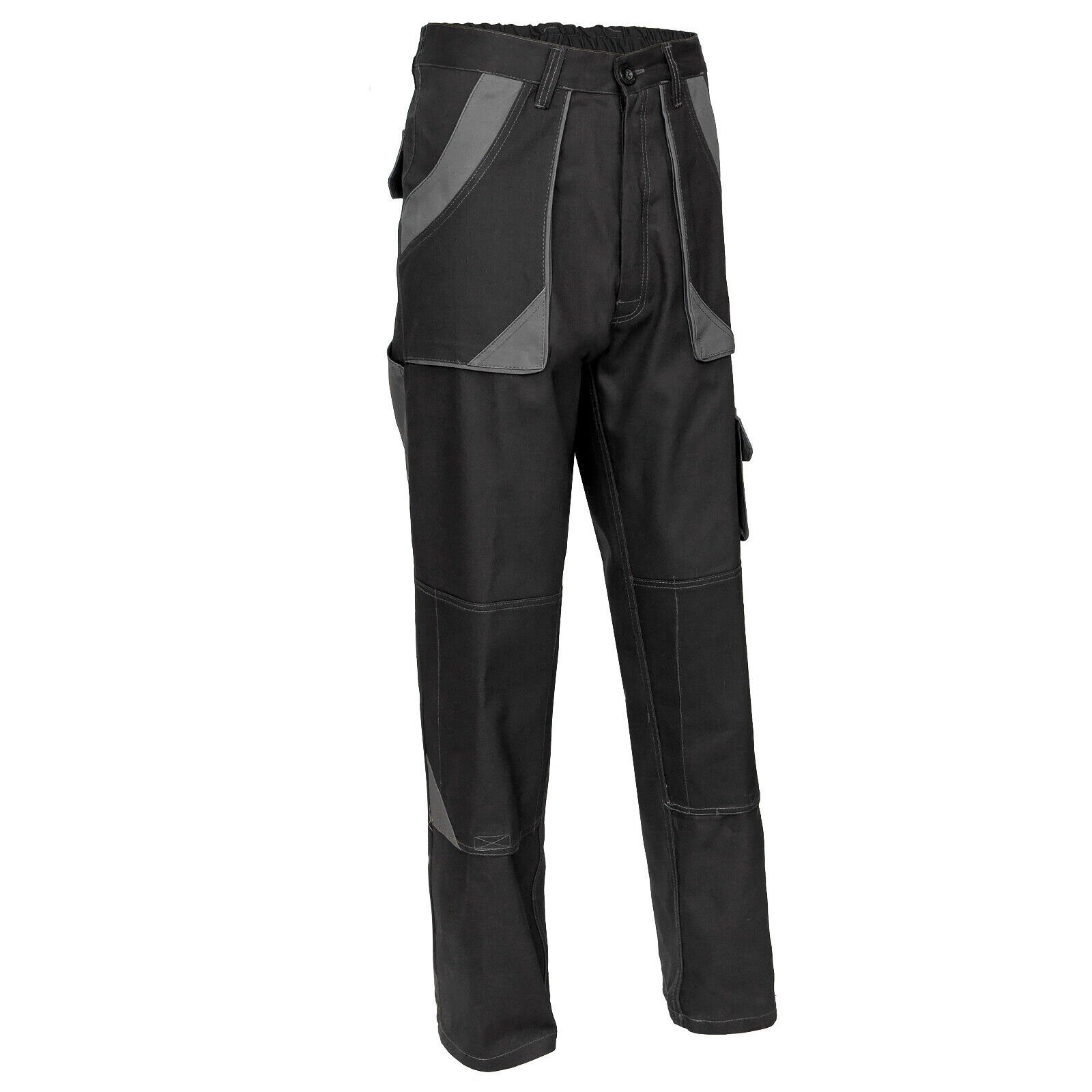 Artmas Arbeitshose Arbeitshose Bundhose Montagehose Multifunktion 100% Baumwolle – Bild 3 von 5