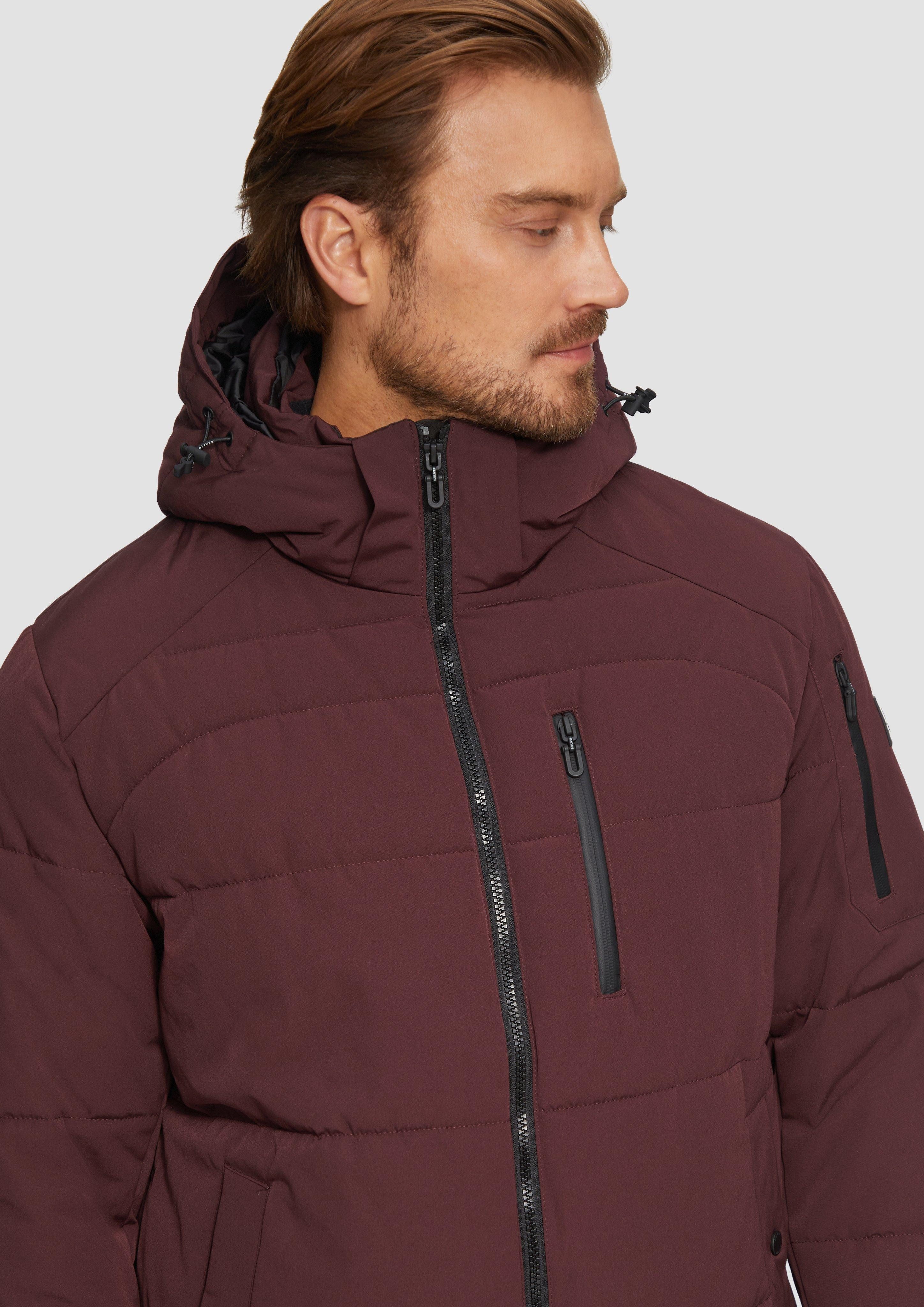 s.Oliver Allwetterjacke Wasserabweisende Steppjacke mit abnehmbarer günstig online kaufen
