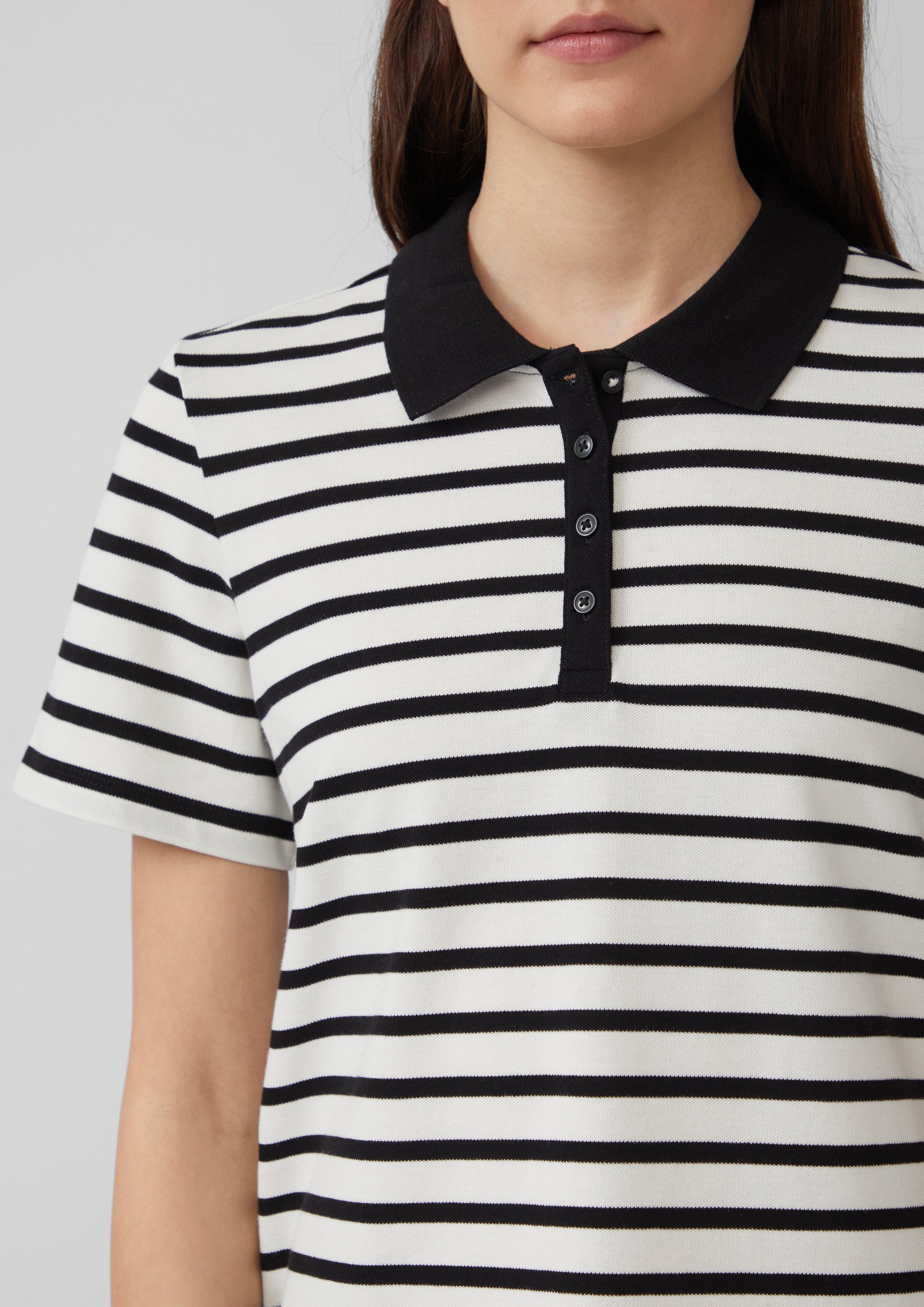 s.Oliver Poloshirt Verkürztes Poloshirt aus Baumwollpiqué günstig online kaufen