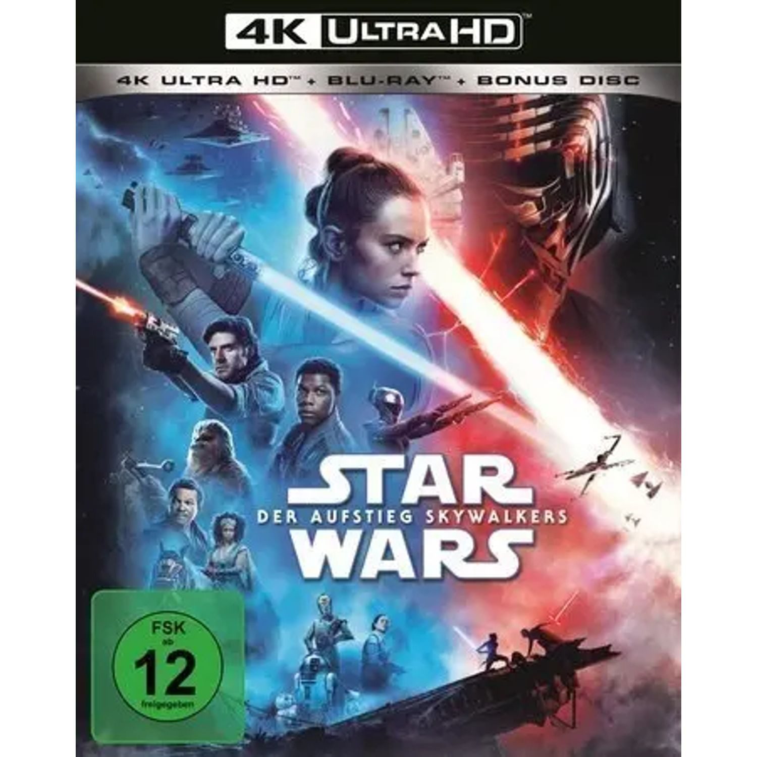 Leonine Blu-ray Star Wars: Der Aufstieg Skywalkers 4K, 1 UHD-Blu-ray + 2 Blu-ray