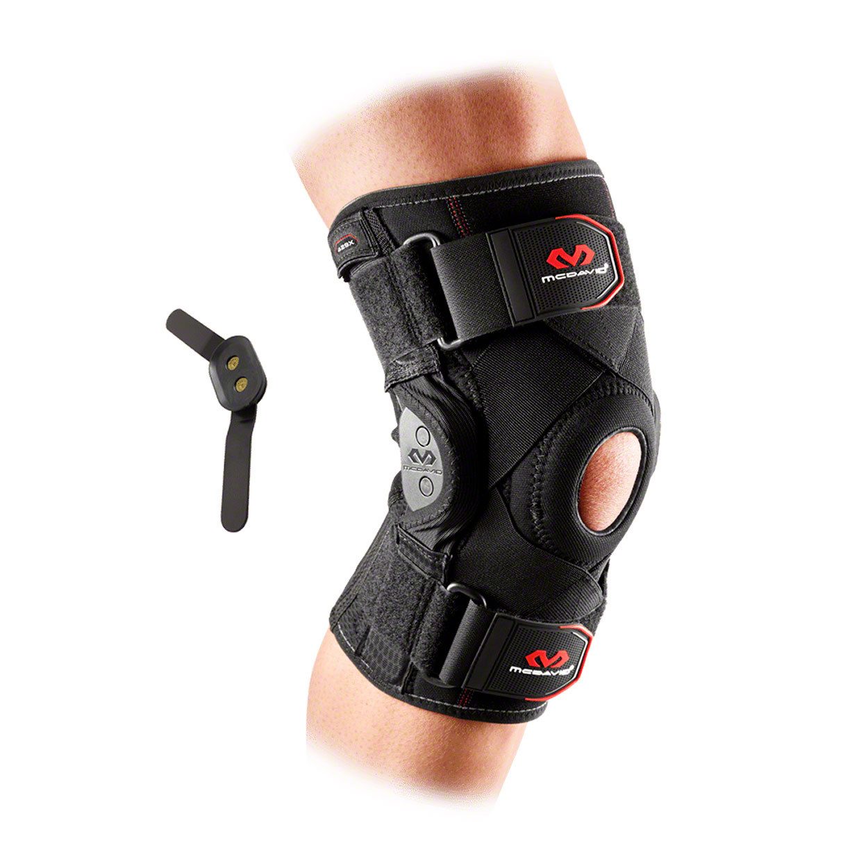 McDavid Bandage McDavid Kniegelenkstütze mit Scharnier und Patella