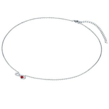 Rafaela Donata Silberkette Infinity/Herz silber, mit Herz