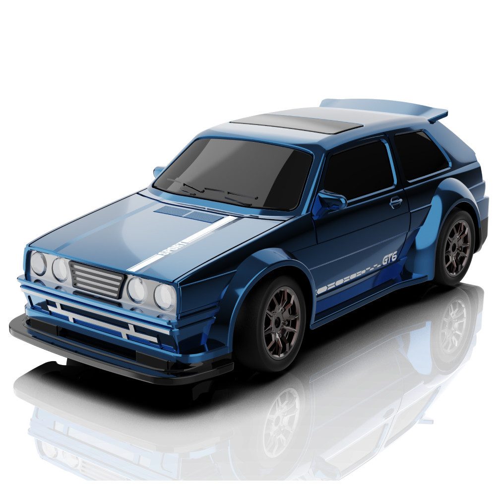 AUDEW RC-Auto RTR 1:43 4WD Drift Ferngesteuertes Auto, mit LED Licht, 15km/h, Spielzeug Geschenk Für Kinder