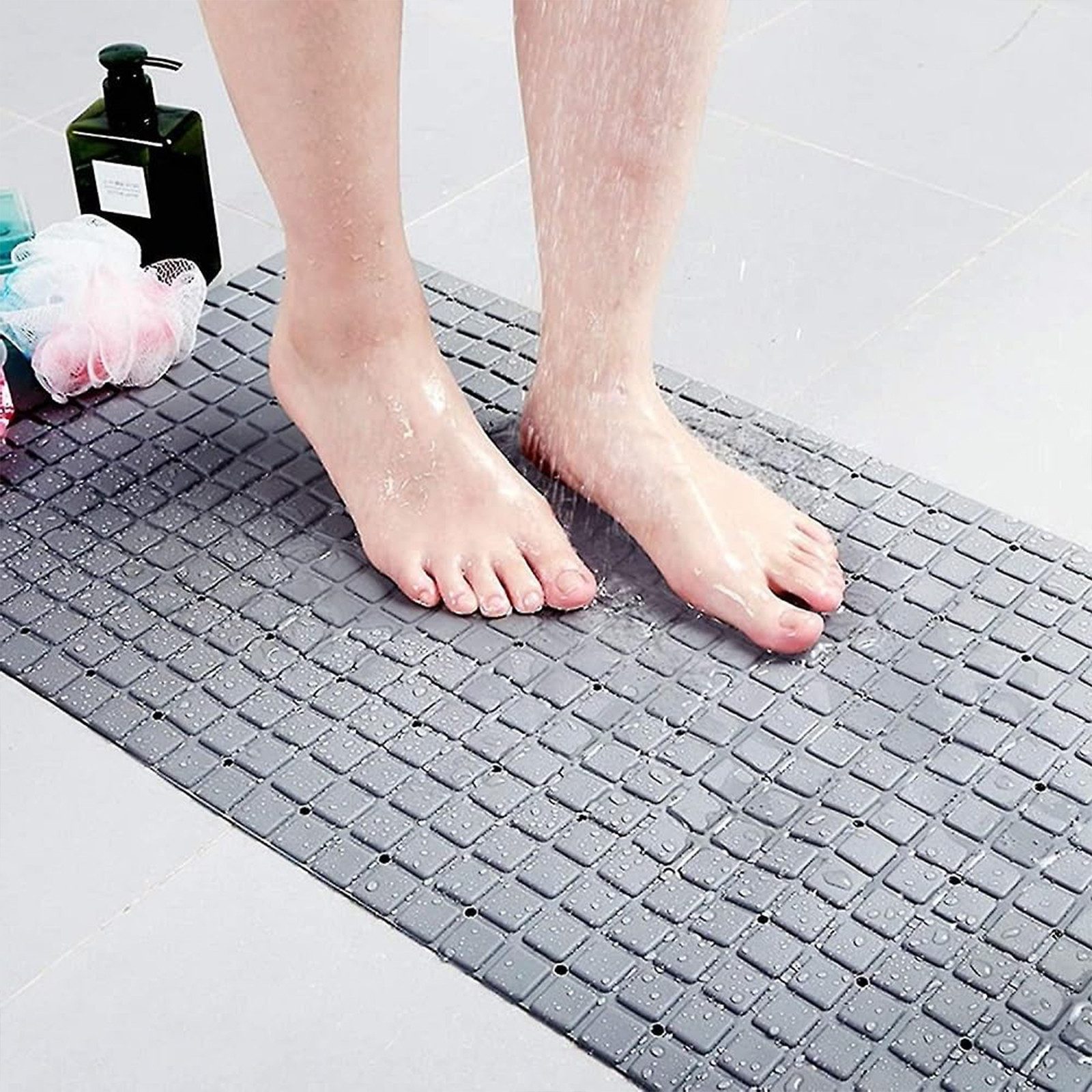 OKWISH Duschmatte Rutschfeste Badematte Antirutschmatte Badewannenmatte, günstig online kaufen