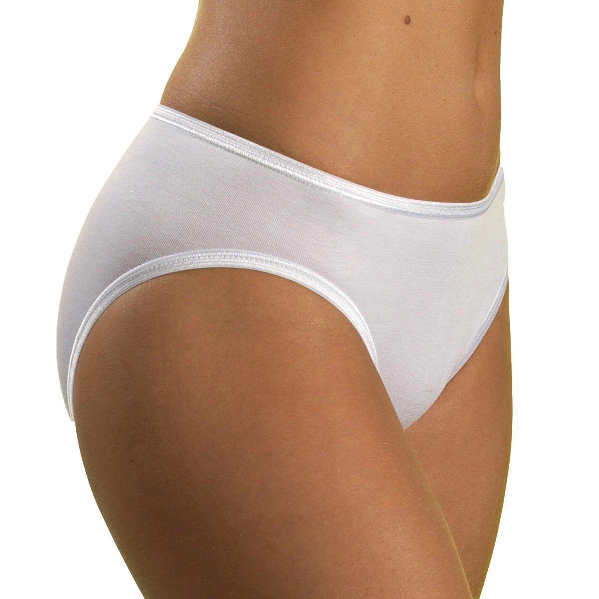 HERMKO Midislip 1031 Bio-Baumwolle Jazz-Pant Form, Übergröße, weich, elast. Abschluss