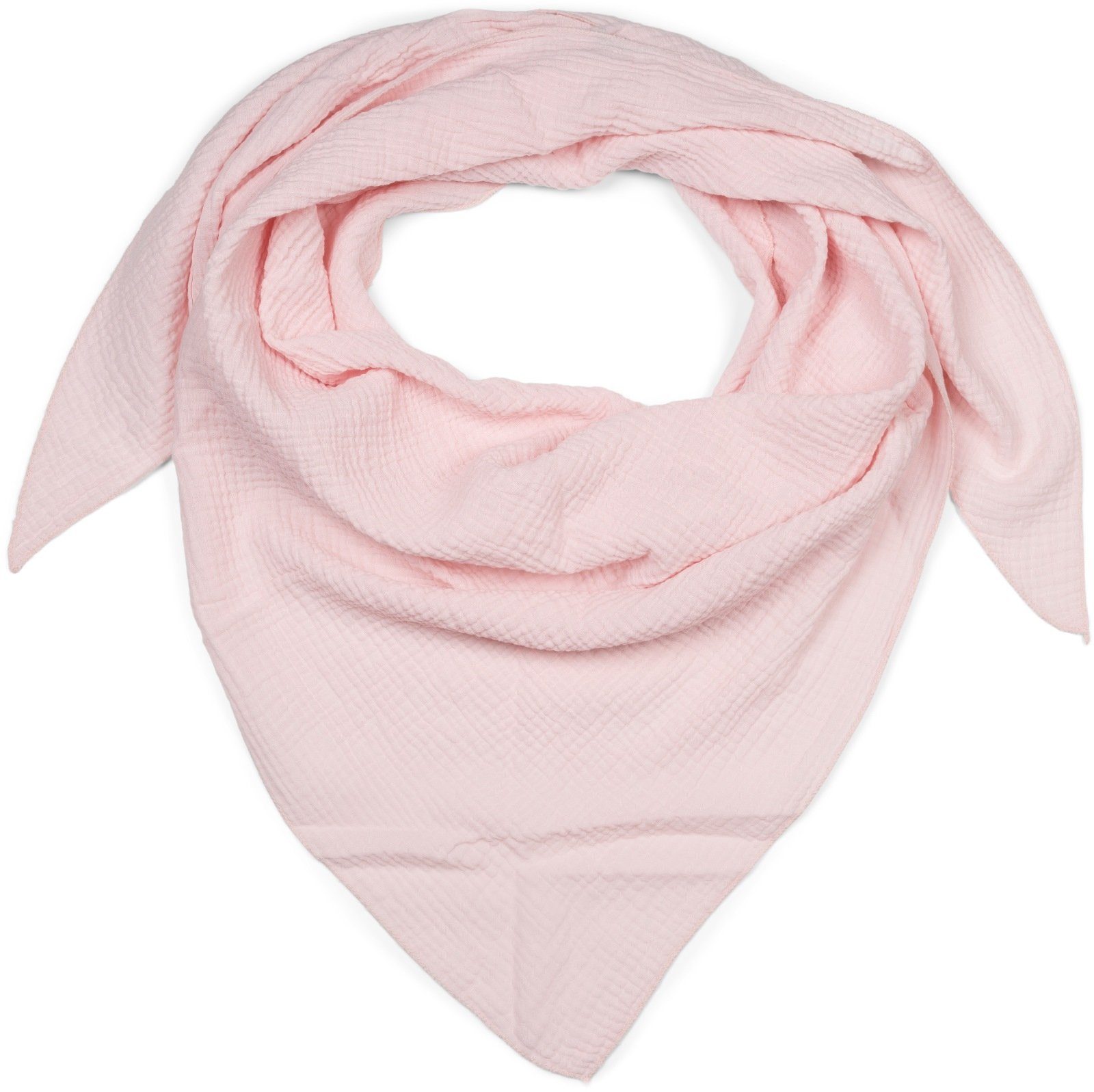 styleBREAKER Dreieckstuch Musselin Dreiecktuch Einfarbig, (1-St) günstig online kaufen