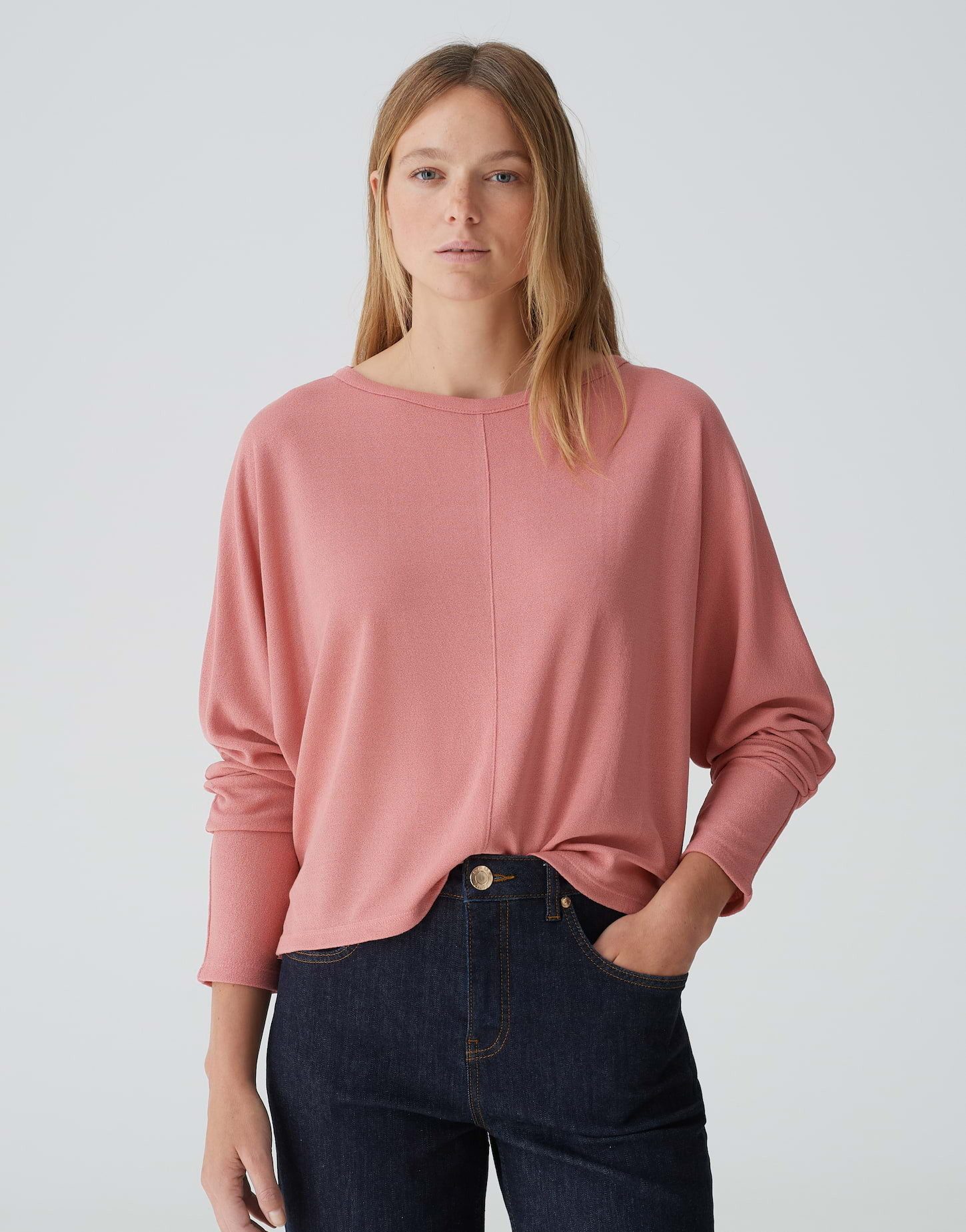 OPUS Langarmshirt Shirt SIMPLA Batwing Fit günstig online kaufen