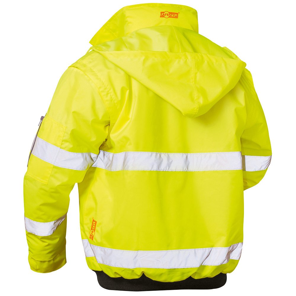Safestyle Pilotenjacke Warnschutzjacke Warnschutzpilotenjacke