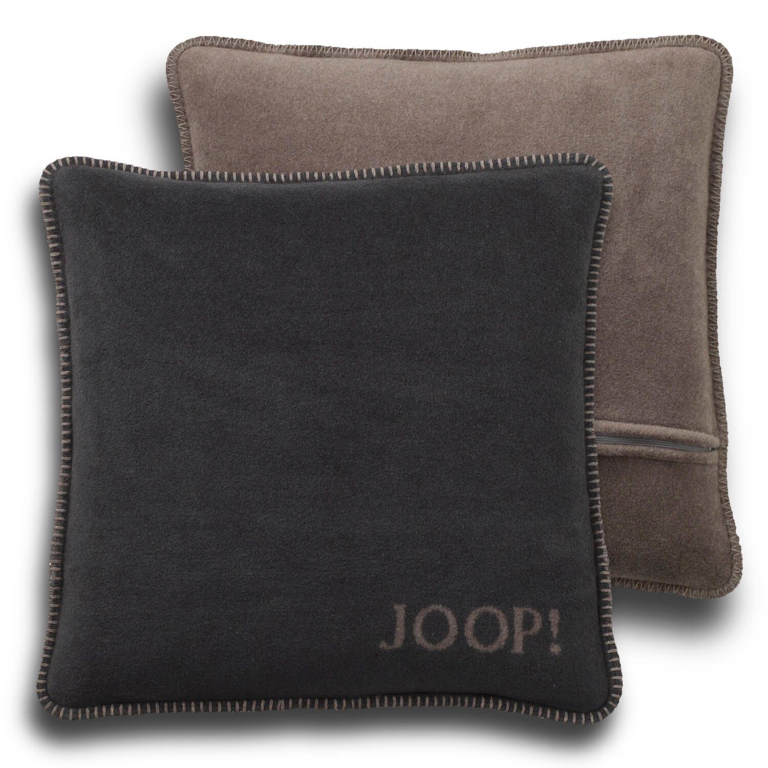 JOOP! Dekokissen Kissenhülle UNI Doubleface 50x50 günstig online kaufen