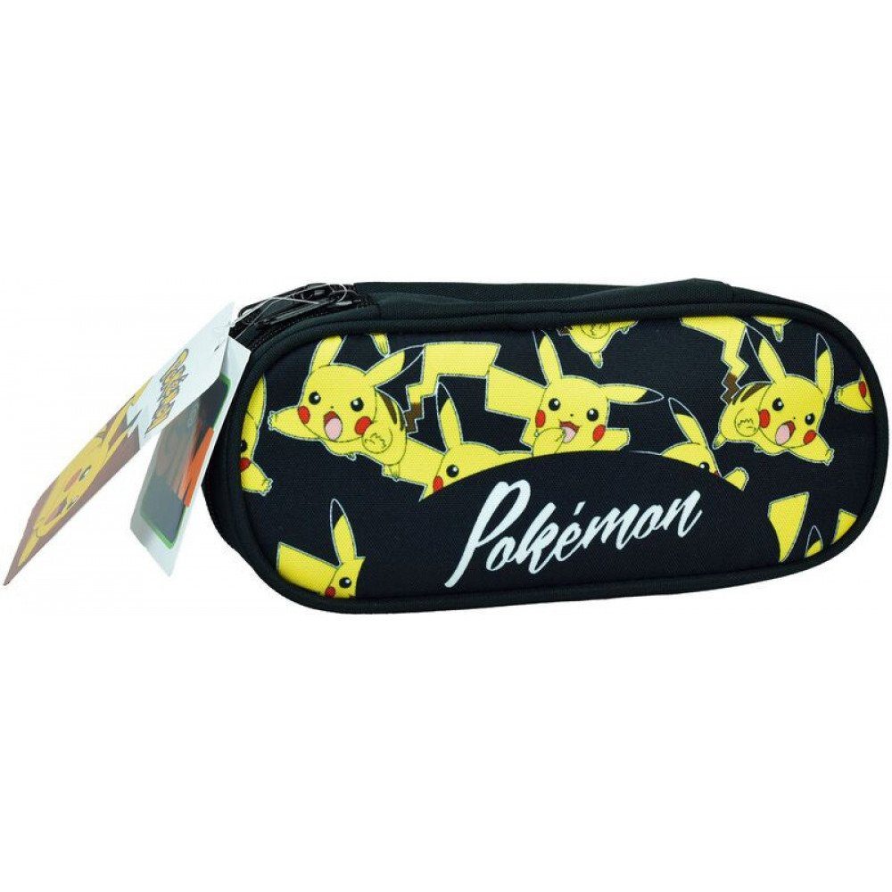 DIFUZED Federtasche Pokemon Federmäppchen, Etui (1-tlg) Faulenzer Schlamper Schlampermappe