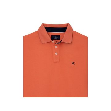 Hackett London Poloshirt koralle passform textil (1-tlg)