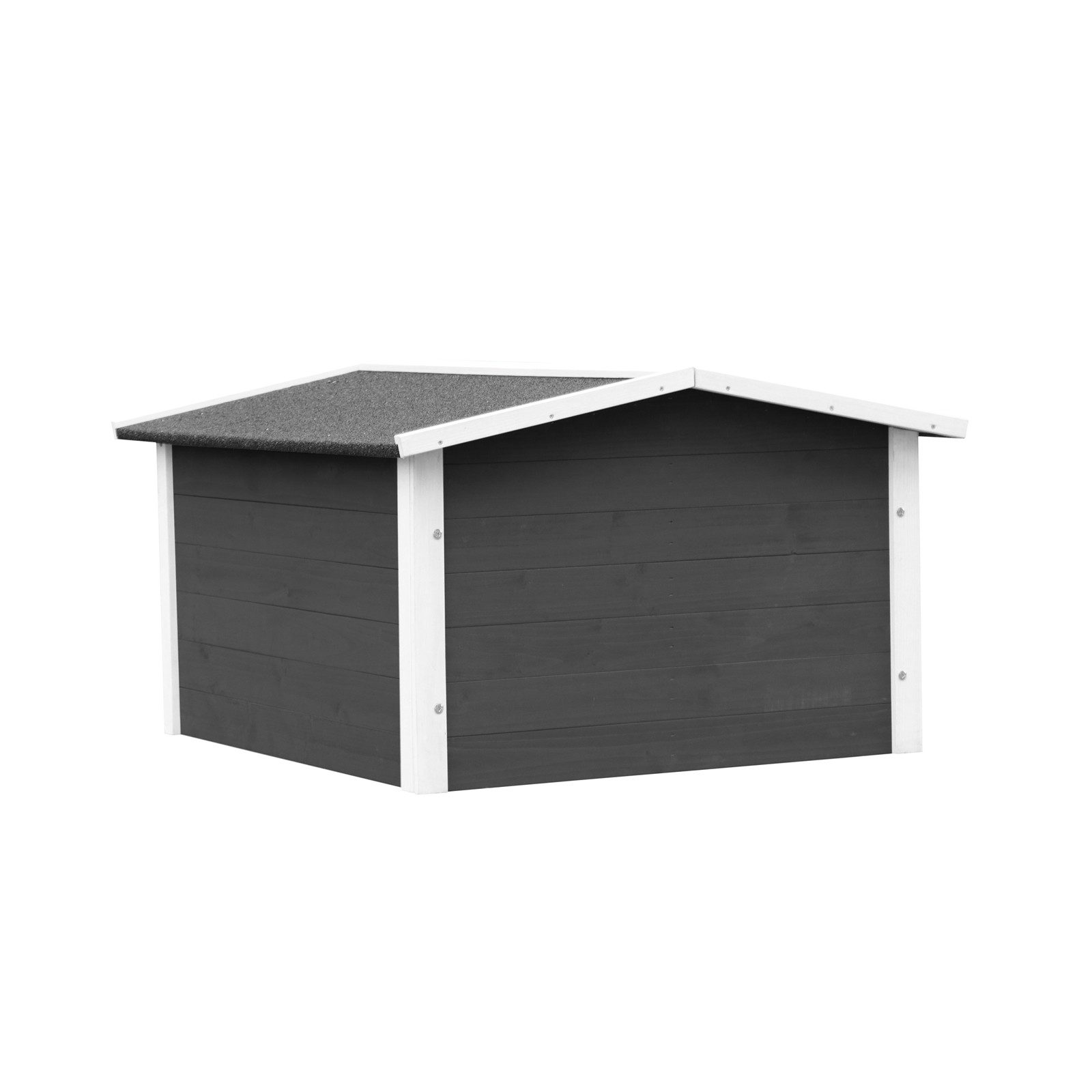 HTI-Living Mähroboter-Garage Rasenmähergarage Wilbur, BxTxH: 87x80x50 cm, für Mähroboter, (Stück, 1-St., 1 Rasenmähergarage), Garage für Mähroboter
