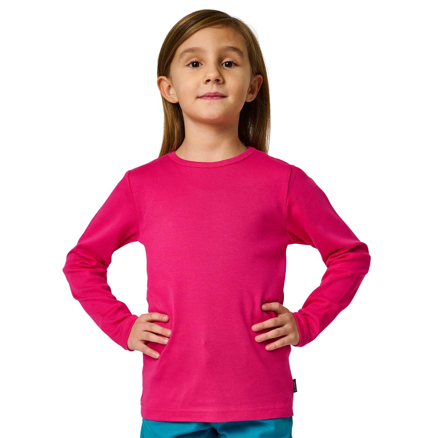 JAKO-O Langarmshirt JAKO-O Kinder Langarmshirt Feinripp Basic
