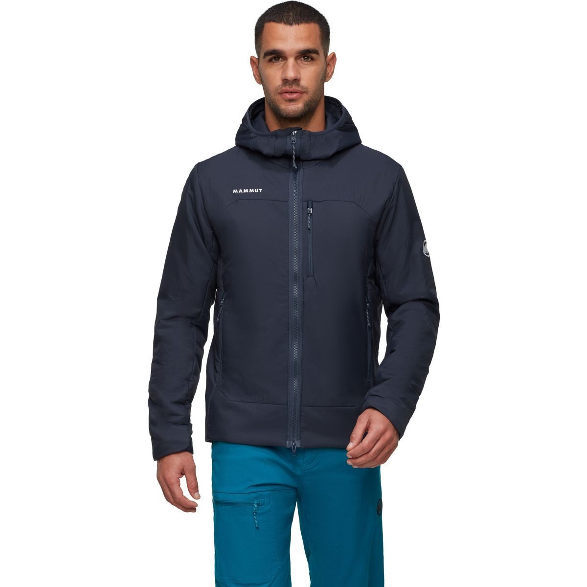 Mammut Skijacke Rime IN Hooded Jacket Men Vielseitige Isolationsjacke für Outdoor-Aktivitäten, wind- und
