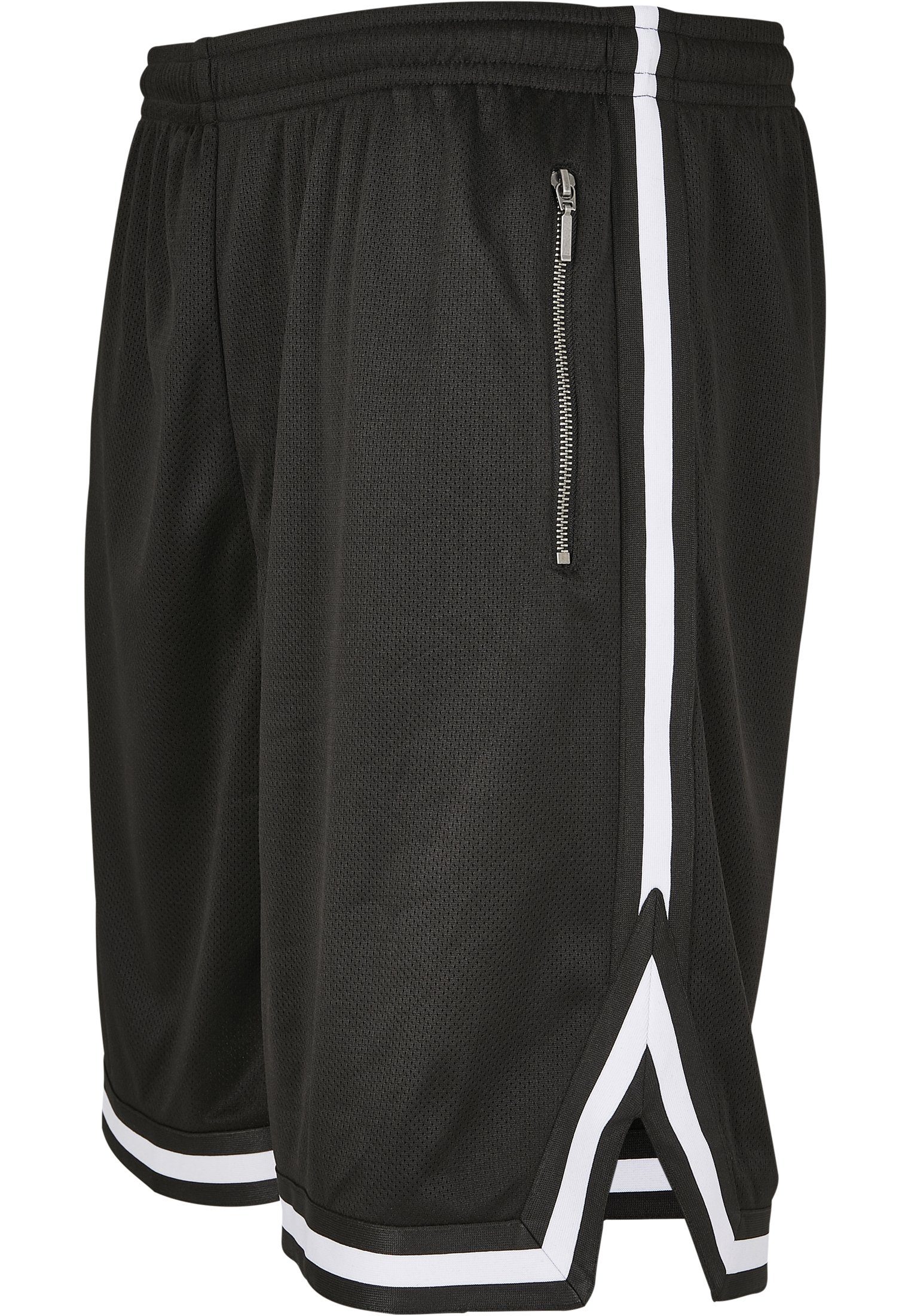 URBAN TB2891 Stripes Shorts Shorts Premium Herren CLASSICS Mesh Premium (1-tlg) Stripes black