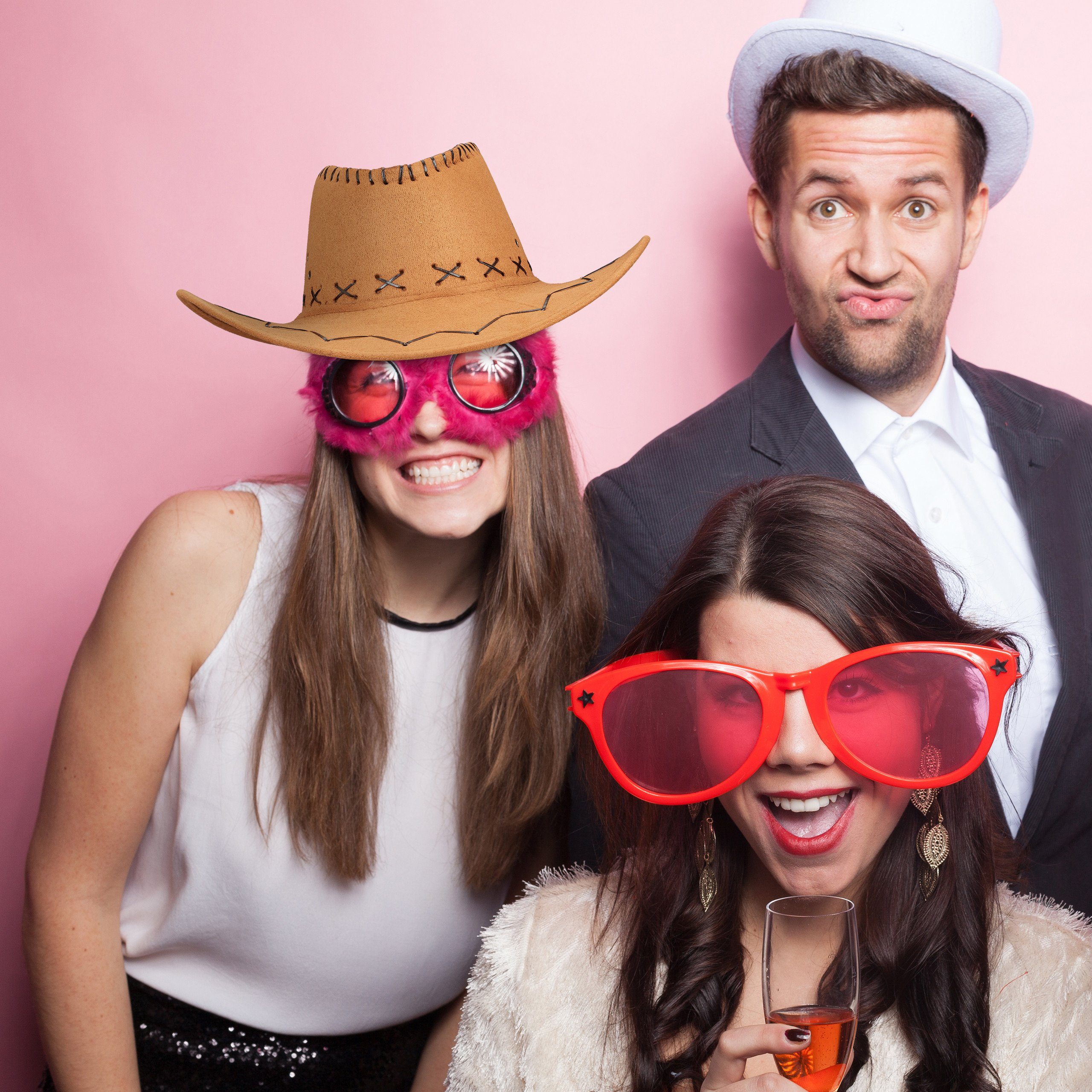 relaxdays Cowboyhut Fasching braun günstig online kaufen