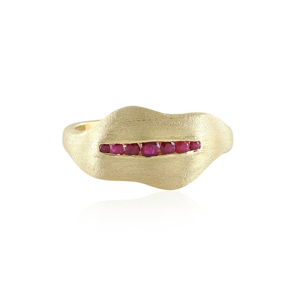 Cavill Silberring Rubin-Silberring (1-tlg) günstig online kaufen
