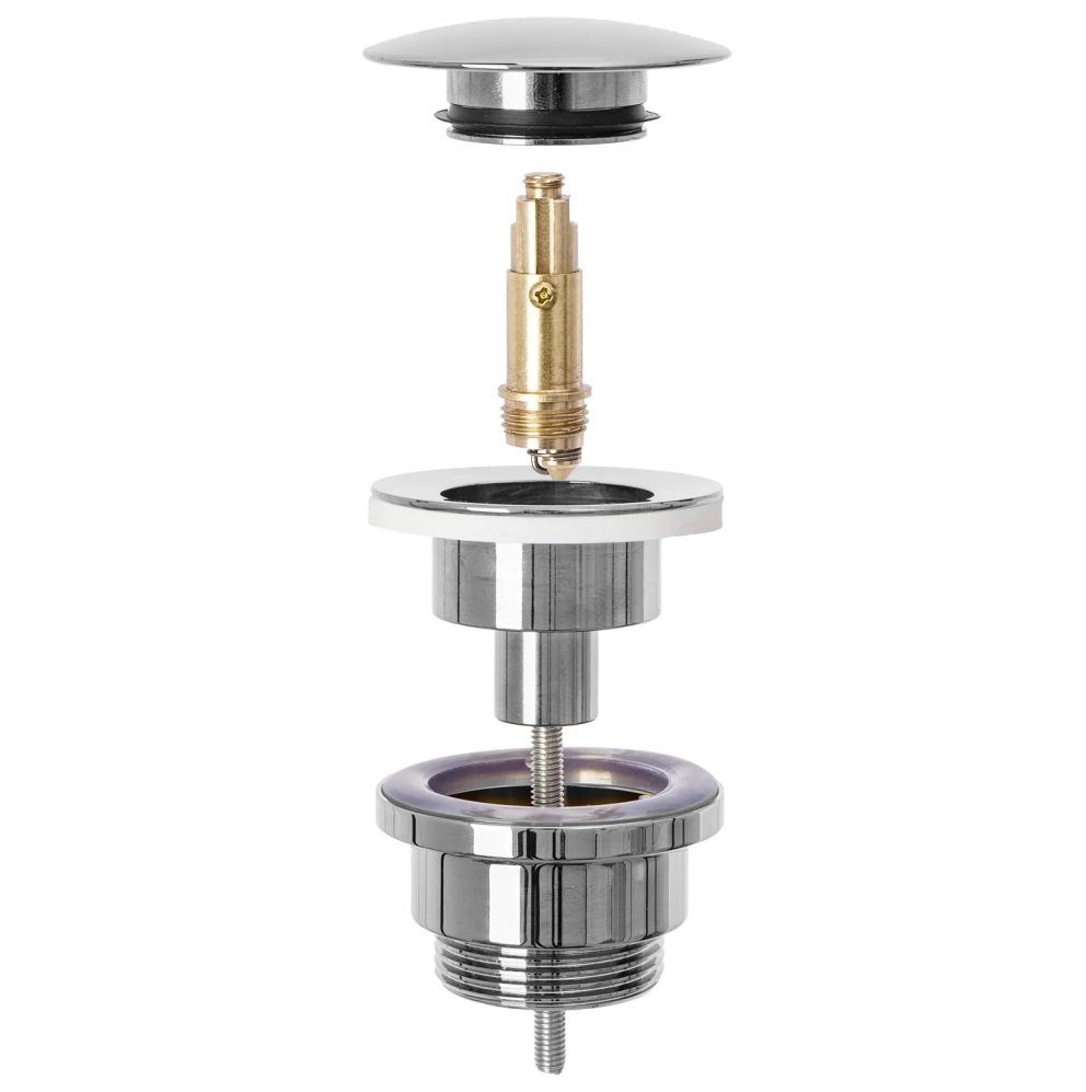 wohnwerk.idee Ablaufgarnitur Ablaufgarnitur Gold Waschbeckenstöpsel Rea Was günstig online kaufen