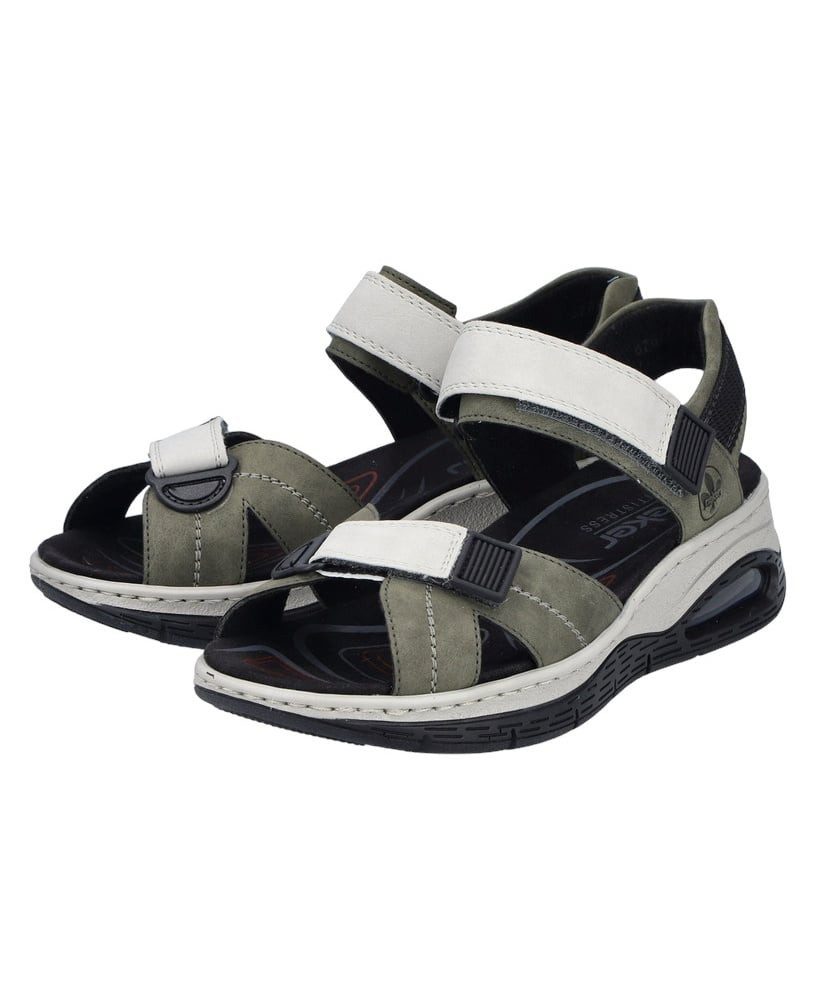 Rieker 67651 grün Damen Sandale günstig online kaufen