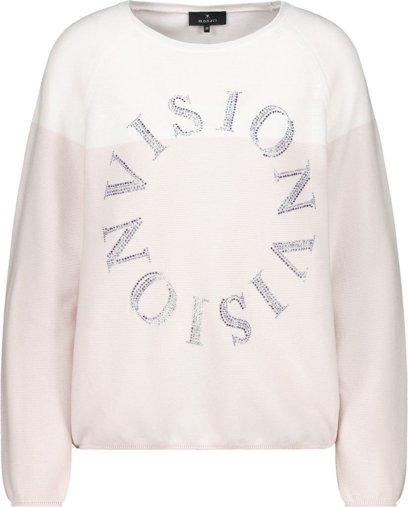 Monari Kurzarmpullover, aus Ajourstrick günstig online kaufen