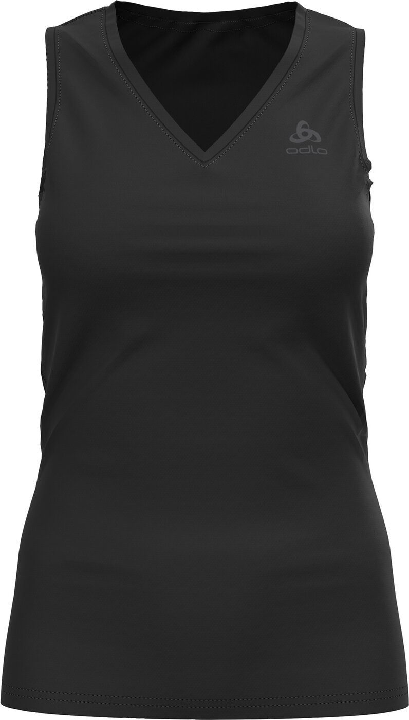 Sport-BH BL TOP V-NECK SINGLET ACTIVE F BLACK