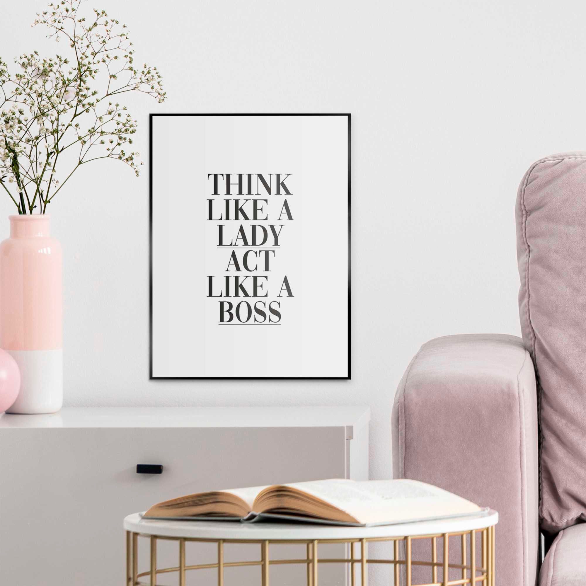Reinders! Poster Lady Boss günstig online kaufen
