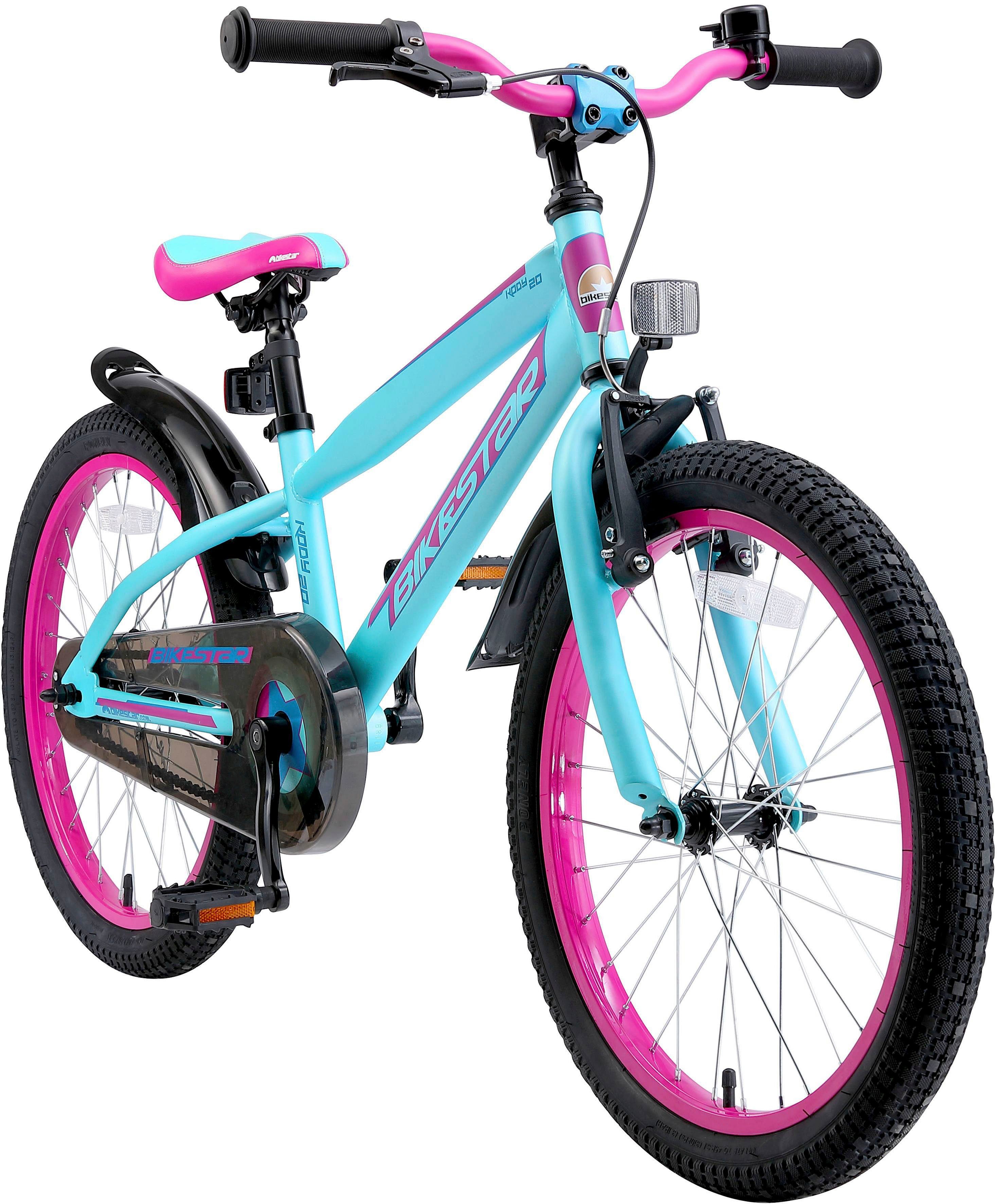 Bikestar Jugendfahrrad Urban Jungle, 1 Gang, für Damen