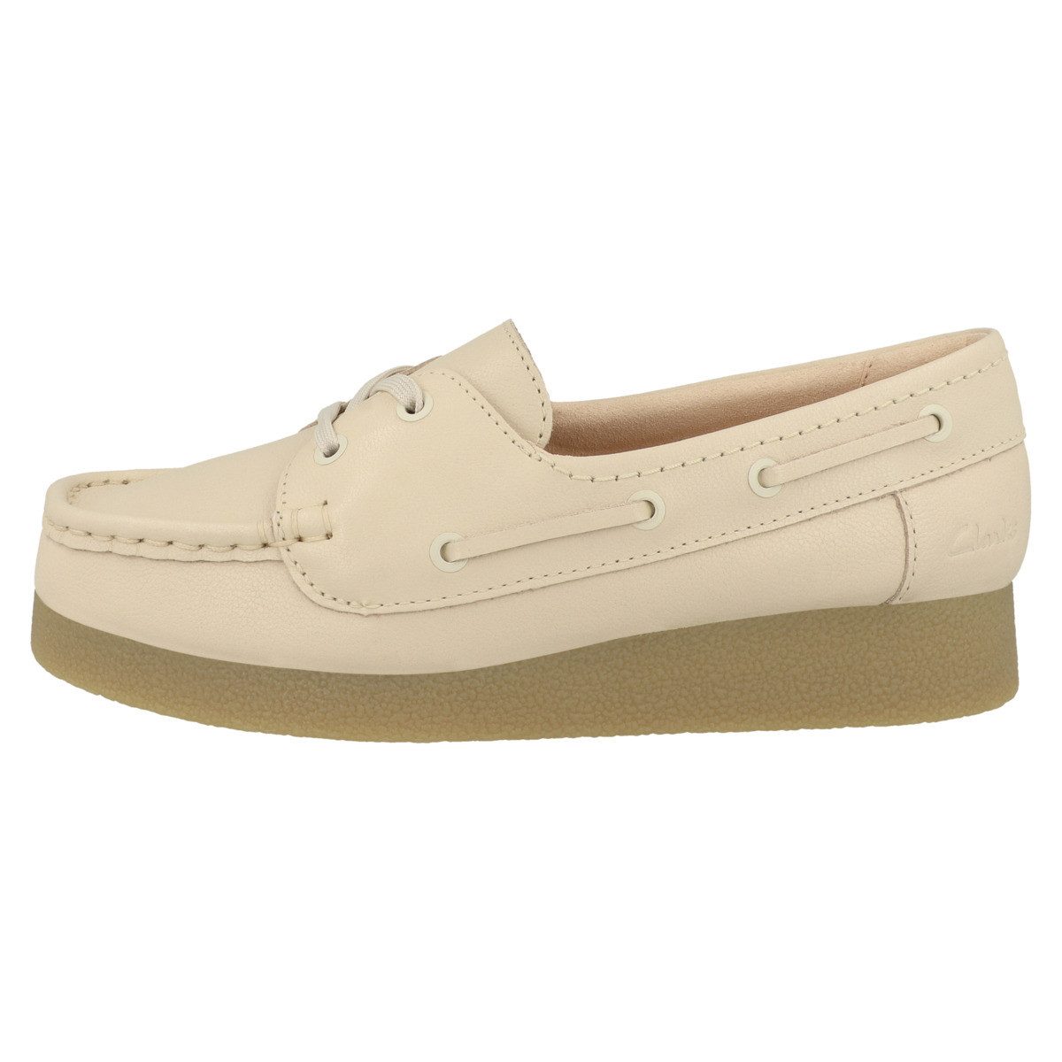 Clarks Wallabee EVO Sea Damen Schnürschuh Sneaker, Turnschuhe, Sportschuhe, Freizeitschuhe, Schnürschuhe