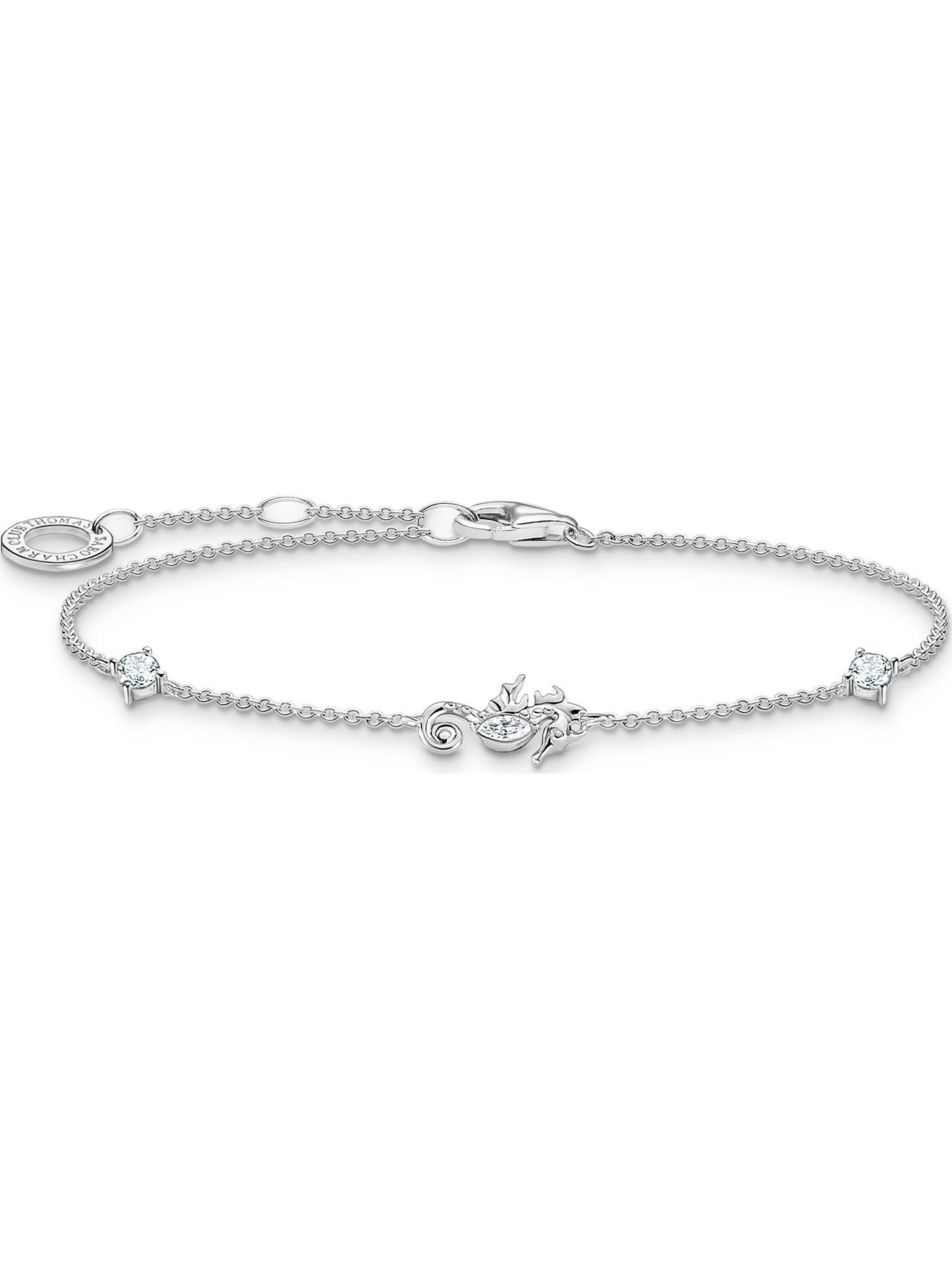 Silberarmband Thomas Sabo Damen-Armband 925er Silber Zirkonia
