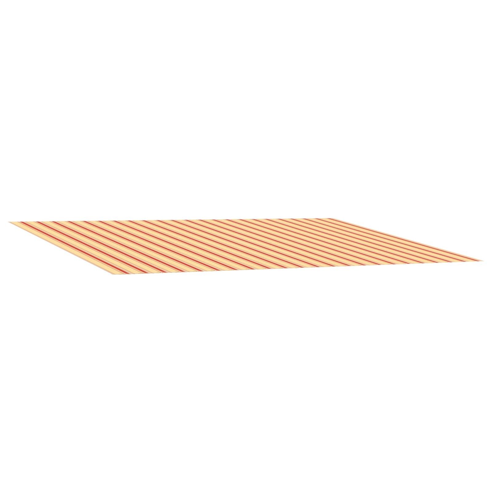 vidaXL Markise Markisenersatzstoff Mehrfarbig 250 x 200 cm Polyester (1-St)