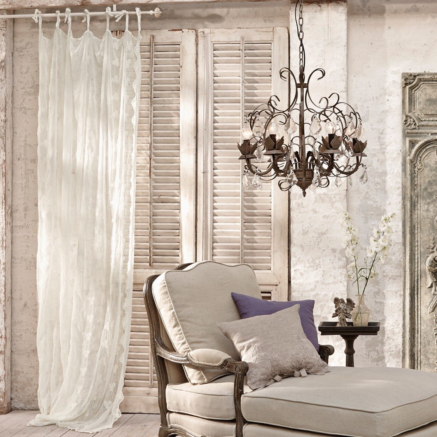Mirabeau Vorhang Gardine Faumont creme