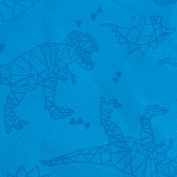 suebidou Regenjacke Rainshell Regenjacke mit Kapuze und Magic Splash Effekt blau Dinos