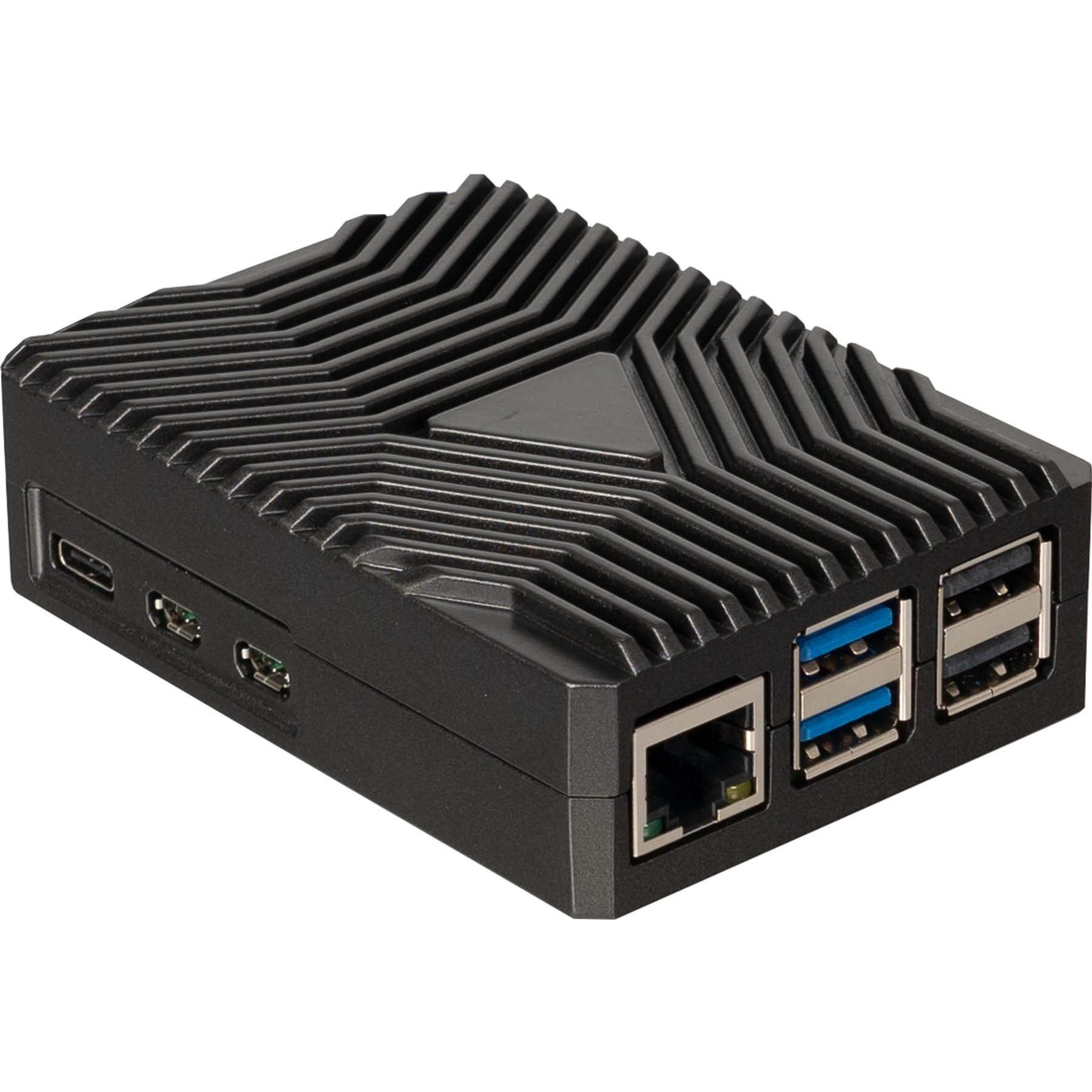 PC-Gehäuse JOY-IT Aluminiumgehäuse, RB-AlucaseP5-09, für Raspberry Pi 5