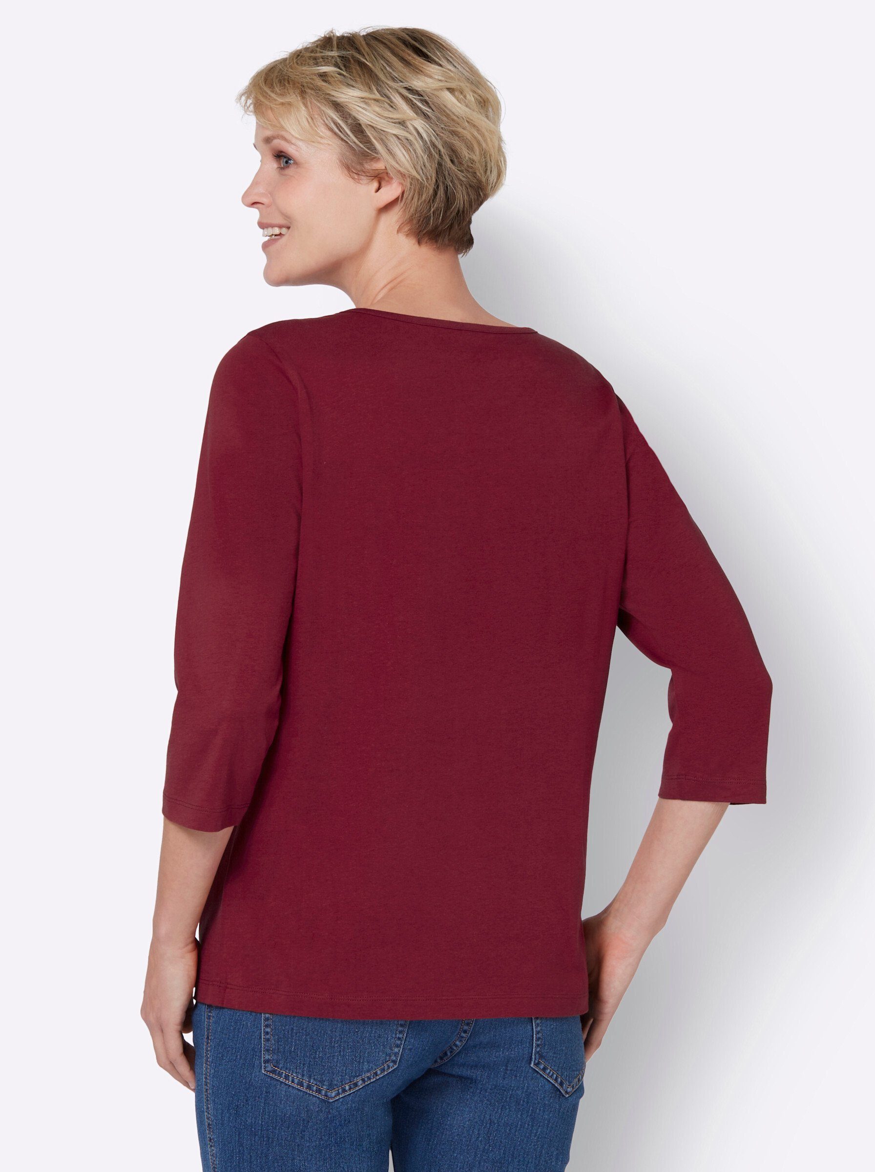 Sieh an! T-Shirt 3/4-Arm-Shirt günstig online kaufen
