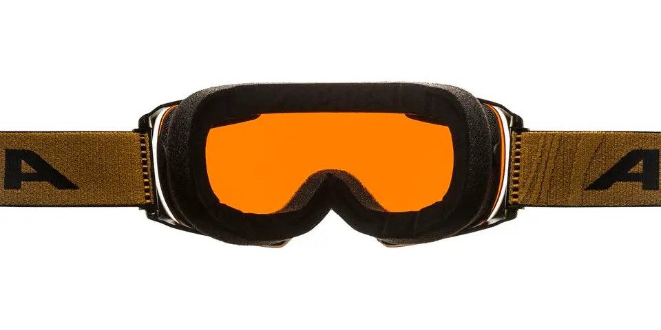 Alpina Sports Skibrille GRANBY Q-LITE BLACK-GOLD MATT