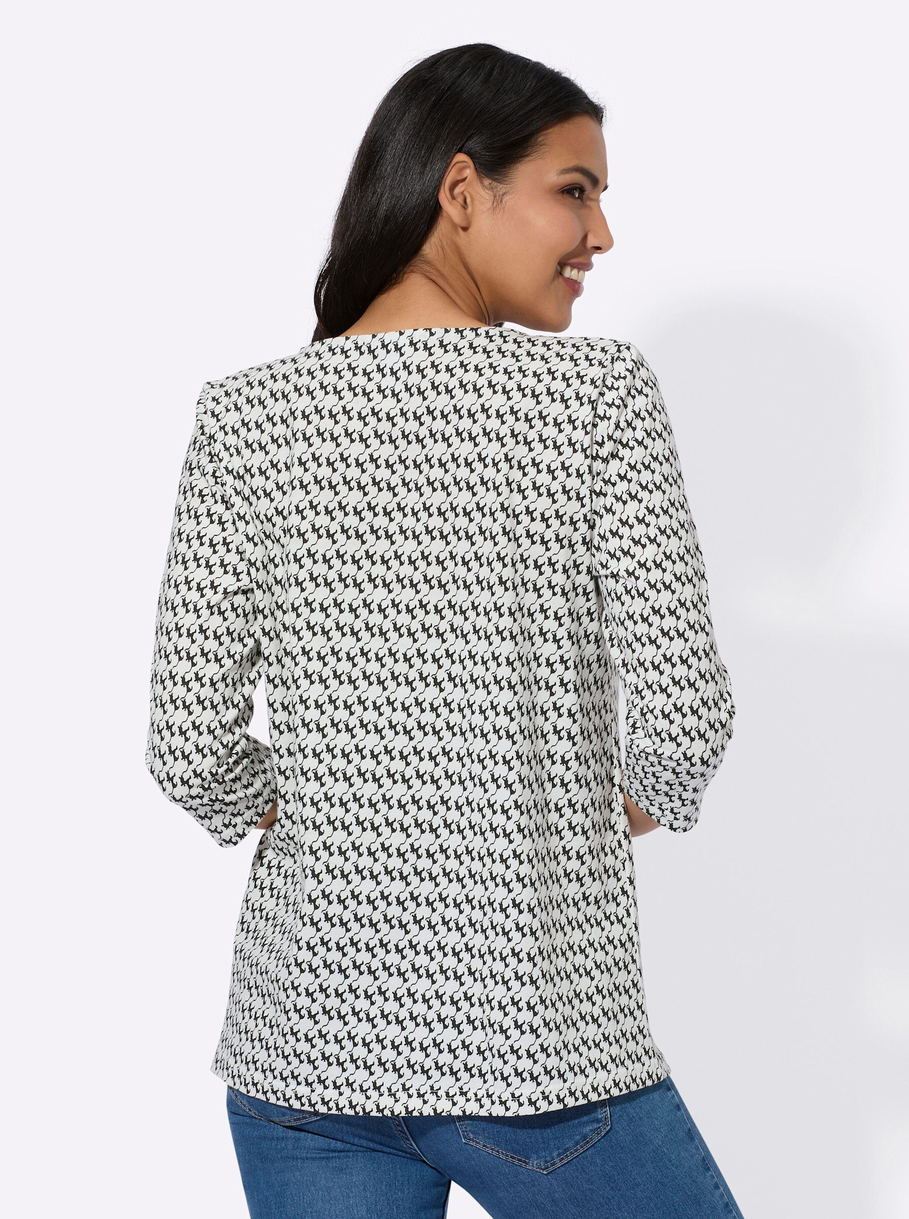 Sieh an! T-Shirt 3/4-Arm-Shirt 3/4-Arm günstig online kaufen
