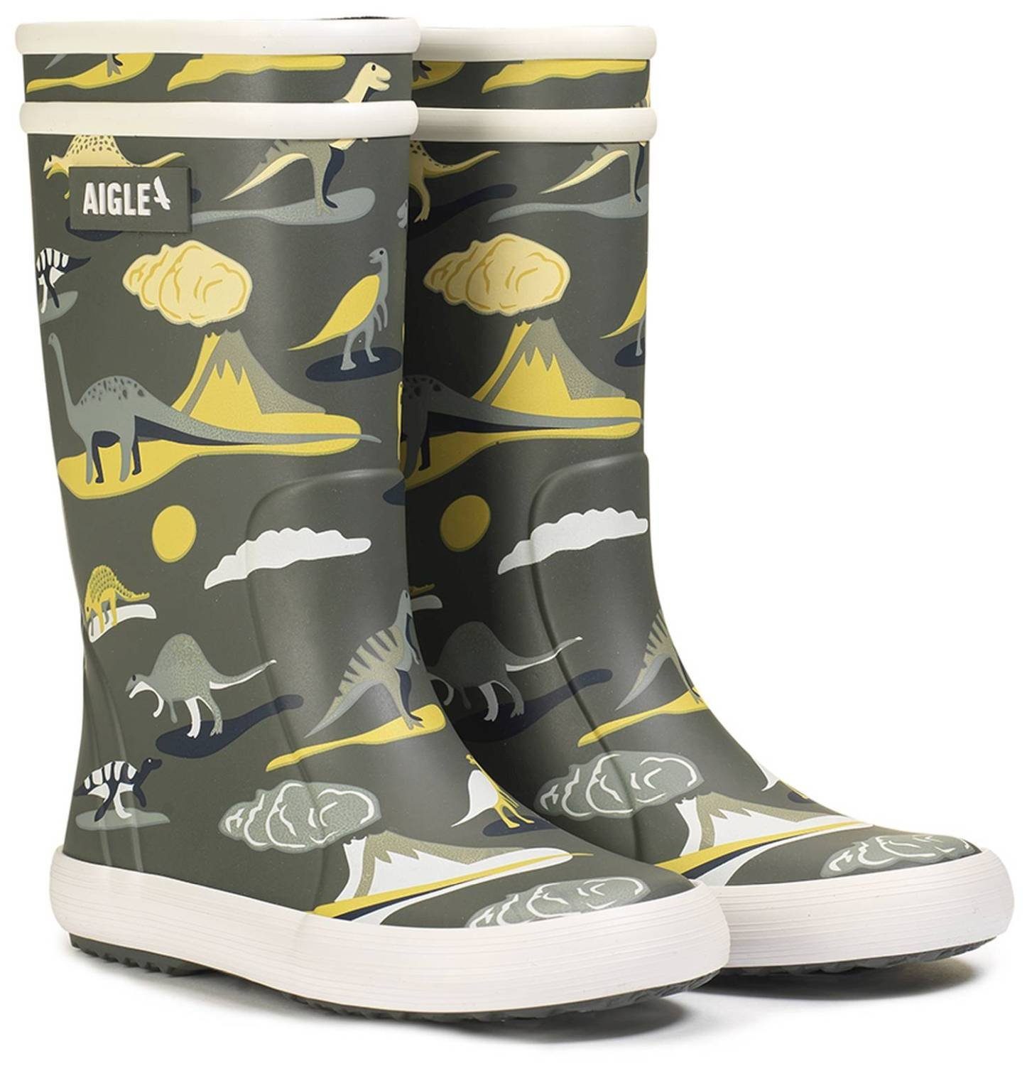 Aigle Aigle Lolly Pop Play2 Gummistiefel Dino