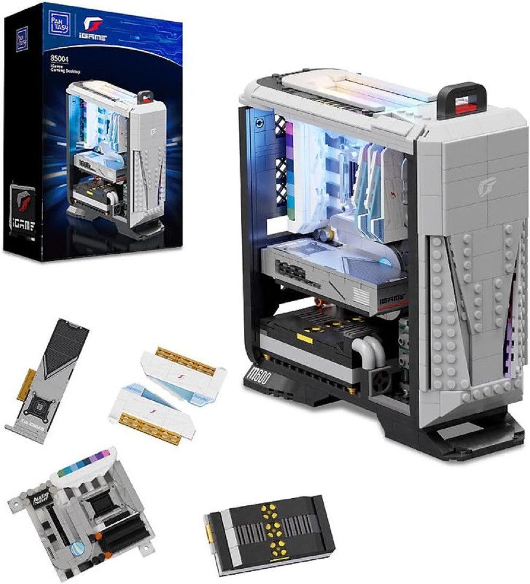 Pantasy Pantasy 85004 i-Game PC Spielecomputer 1.010 Teile Konstruktions-Spielset, (1010 St)