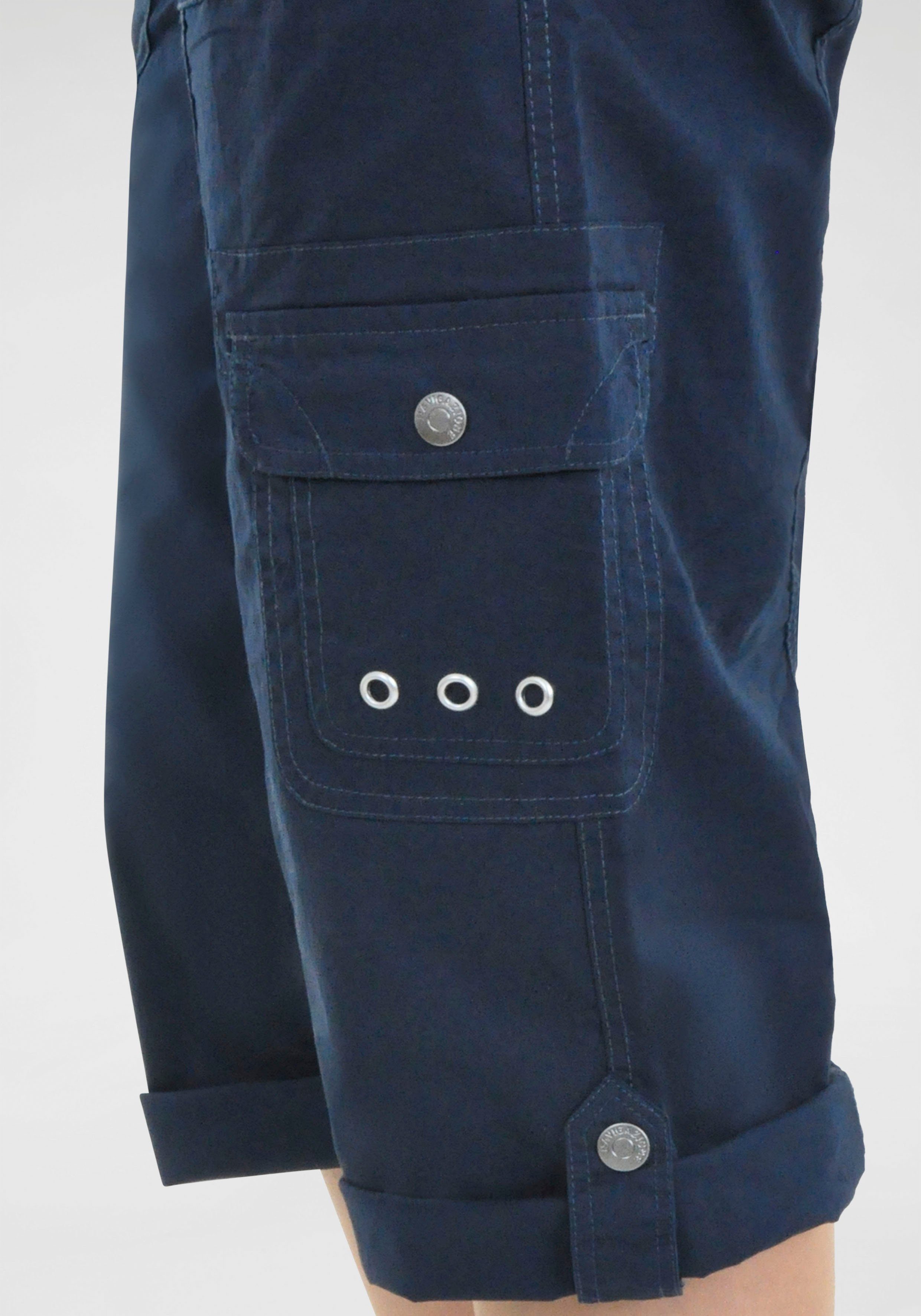 in navy Candle HS Caprihose NAVIGAZIONE Cargo-Optik