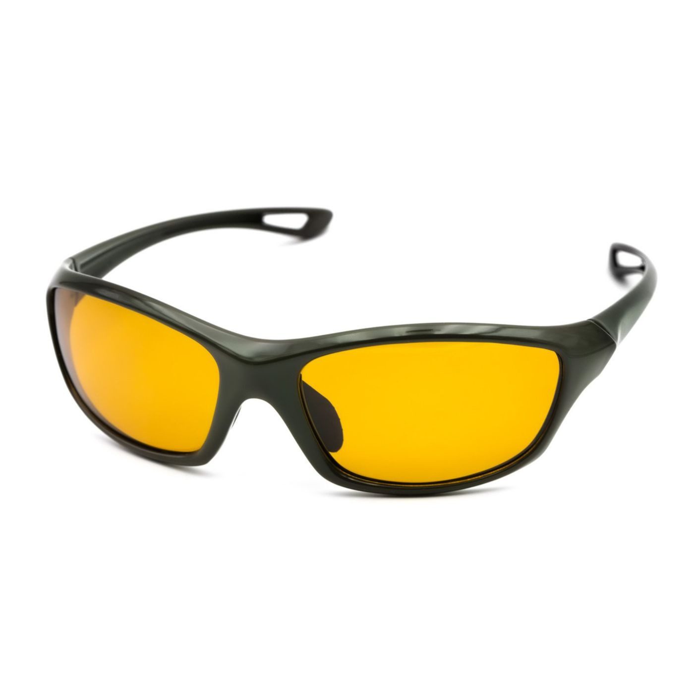 Korda Sonnenbrille Sunglasses Wraps Matt Green Frame/Yellow Lens MK2-Polarisationsbrille