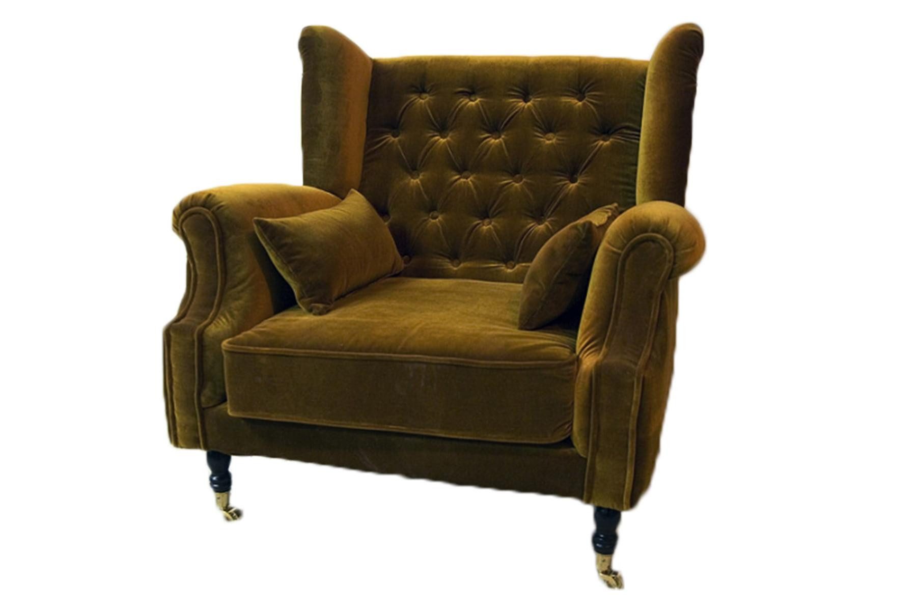 Chesterfield-Sessel Liverpool Chesterfield Relax-Sessel in Grün Polster Couch