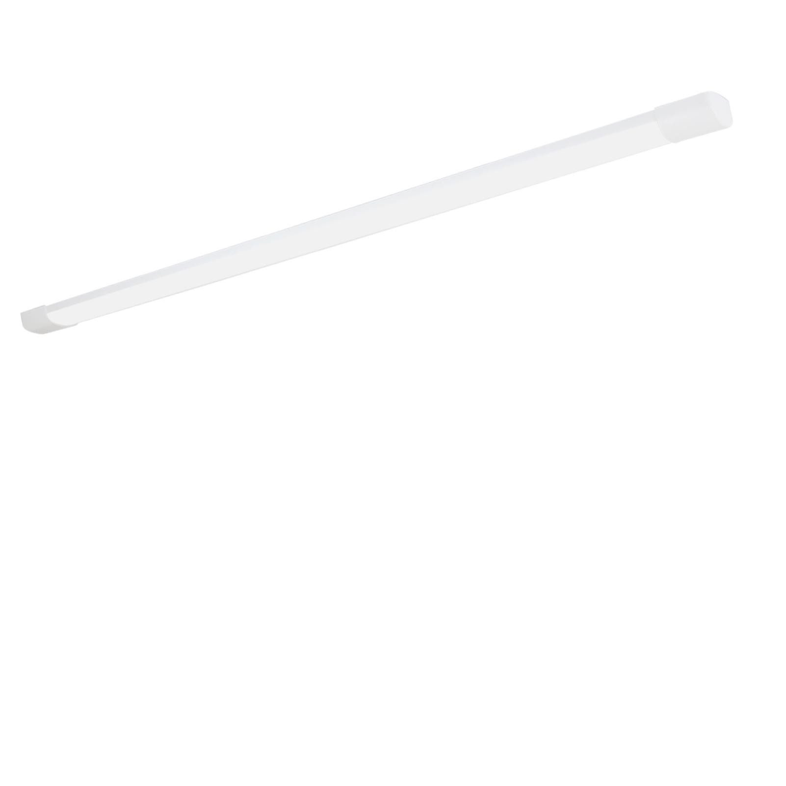 ZMH LED Deckenleuchte Kellerlampe Flach Neutralweiß Röhre, LED fest integriert, Kaltweiß