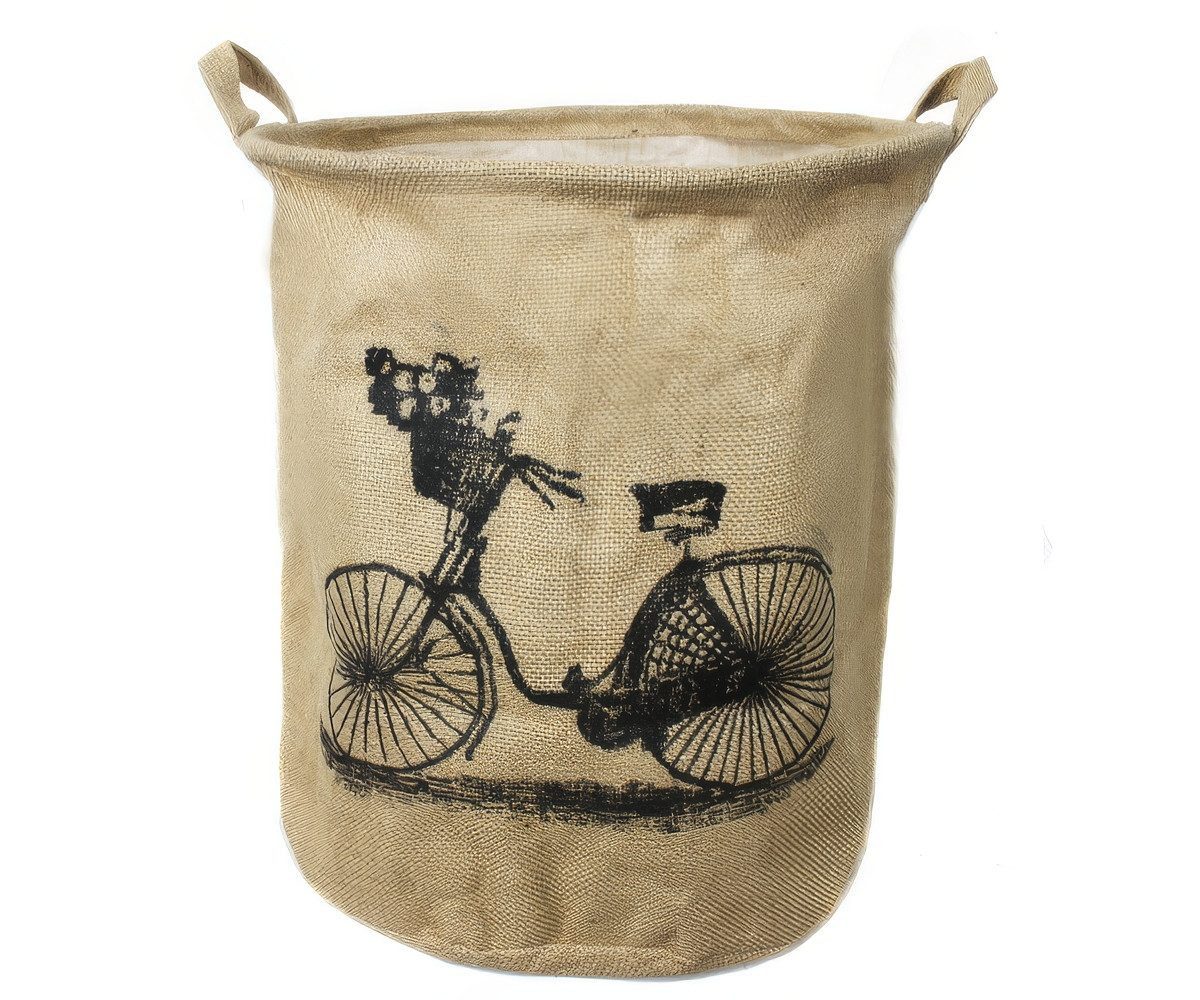 Yudu Aufbewahrungskorb Wäschekorb Organizer Korb faltbar mit Tragegriffen H40cm