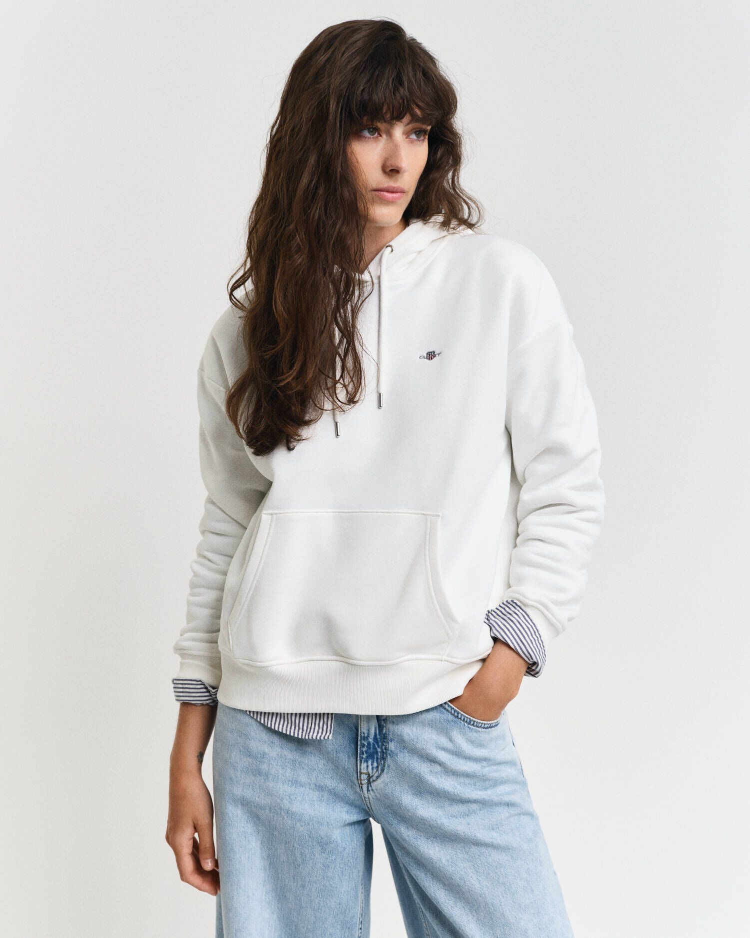 Gant Hoodie Damen Sweatshirt SHIELD HOODIE günstig online kaufen