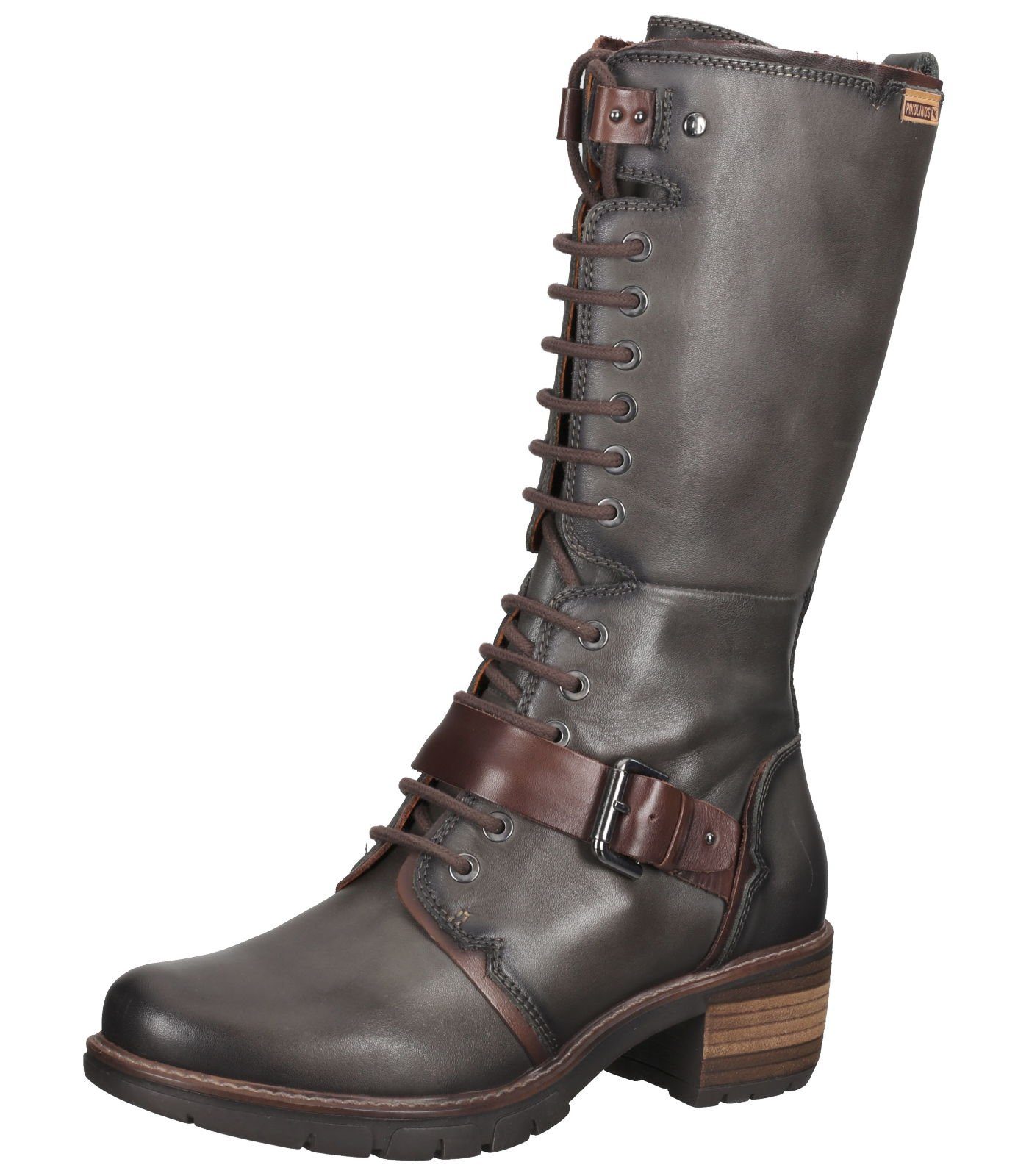PIKOLINOS Stiefel Leder Schnürstiefel